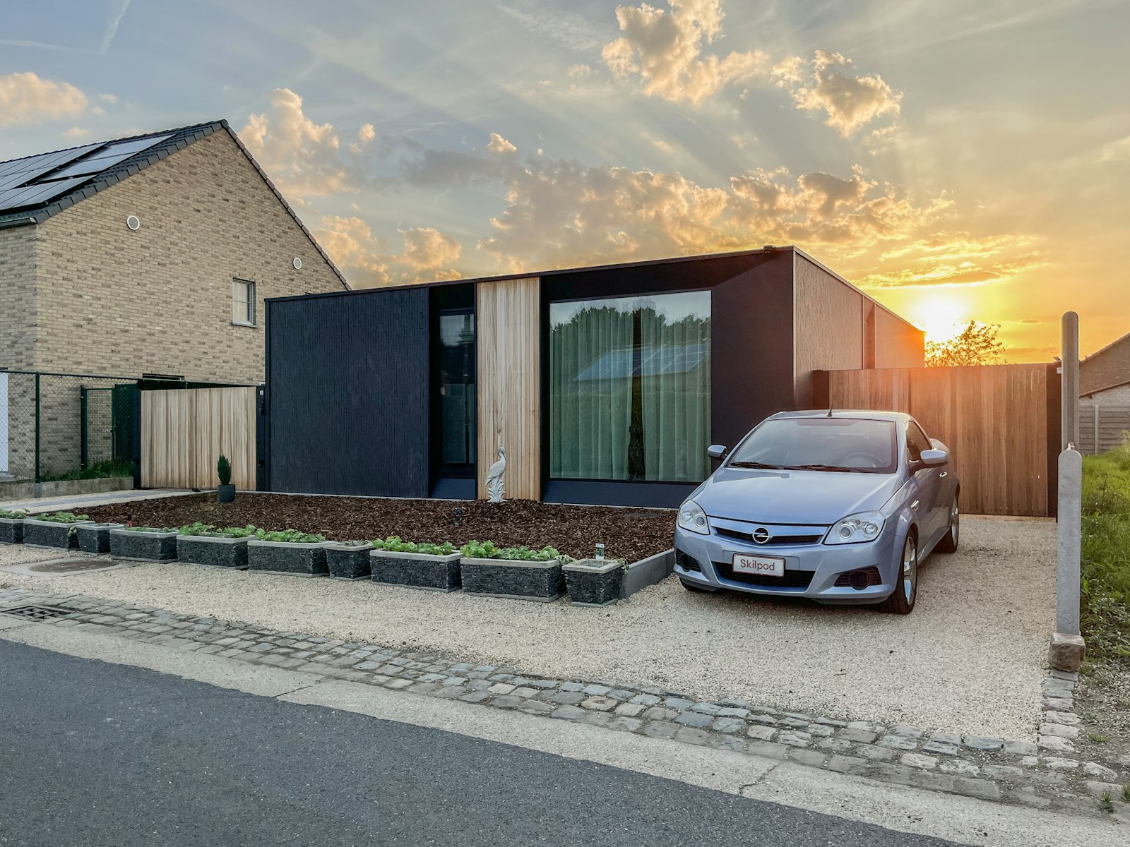 Casa prefabricada Bungalow modular de madera de 108 m² de Skilpod