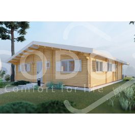 Casa prefabricada Casa de madera Locus 10x10 de 91 m² de SODO Casa