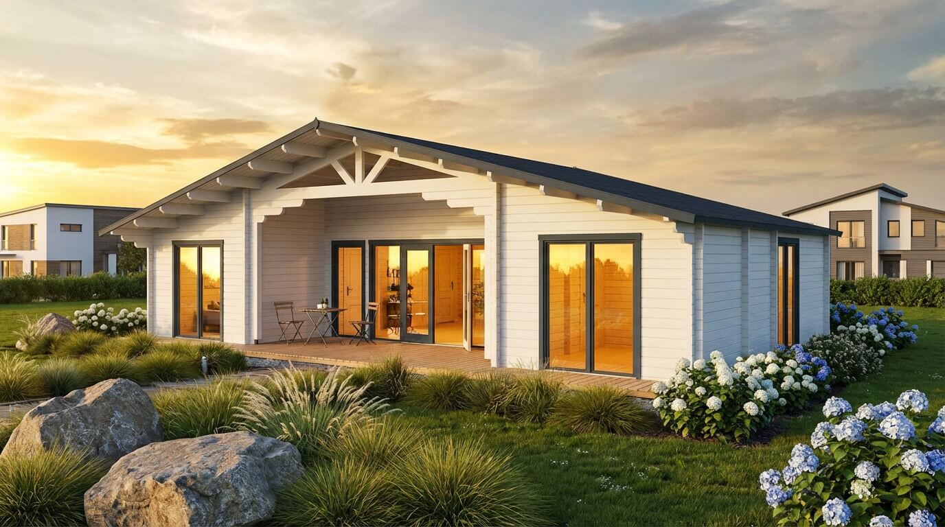 Casa prefabricada Takoma 12x8 de SODO Casa