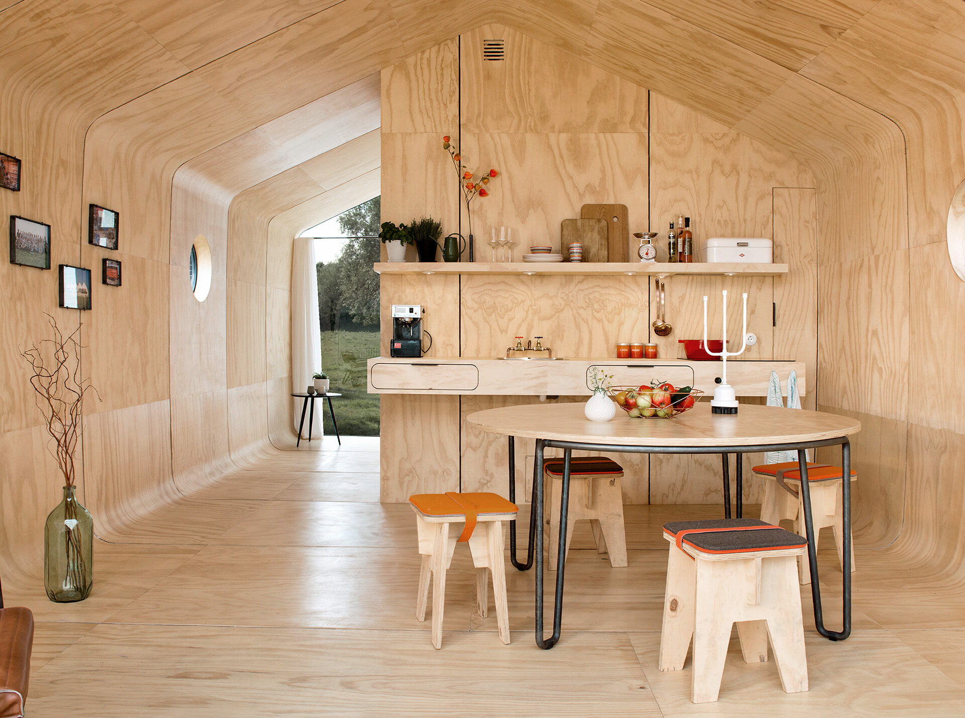 Casa prefabricada Casa modular de cartón Wikkelhouse, 15 m² de Wikkelhouse · imagen 4