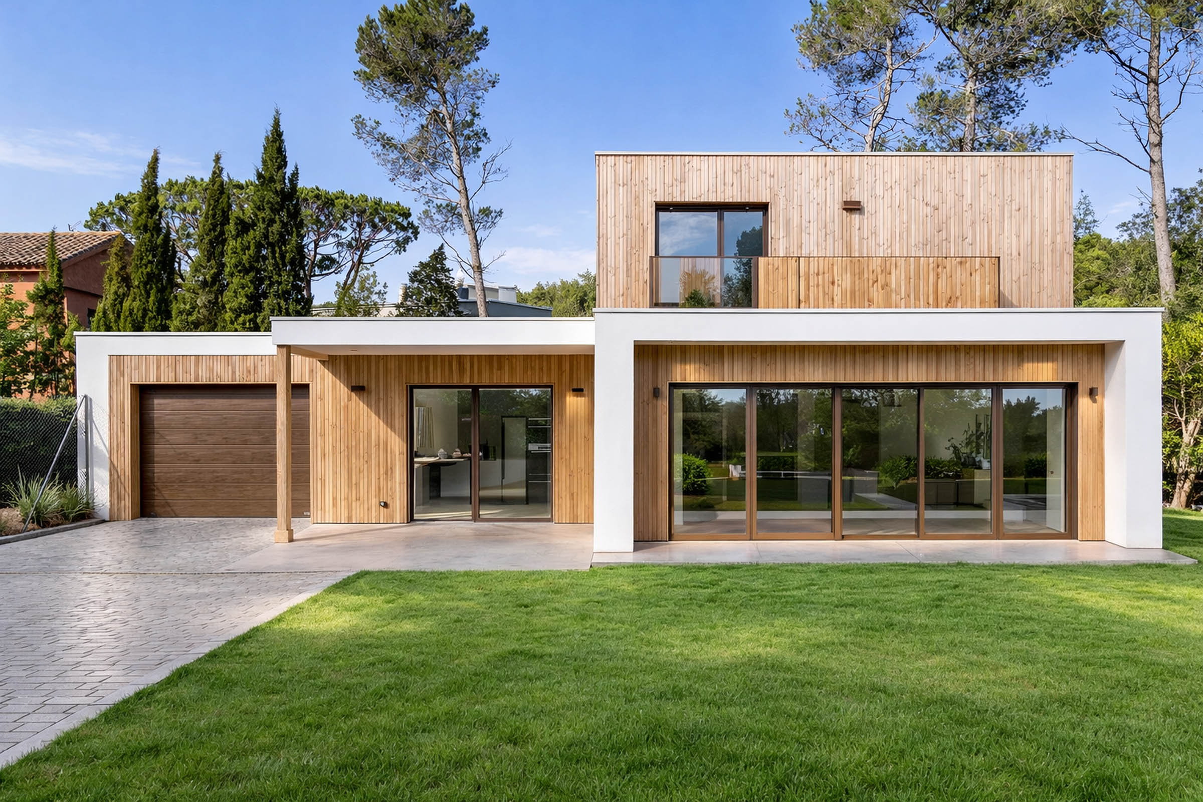 Casa prefabricada Casa Begues, Barcelona de Arquima