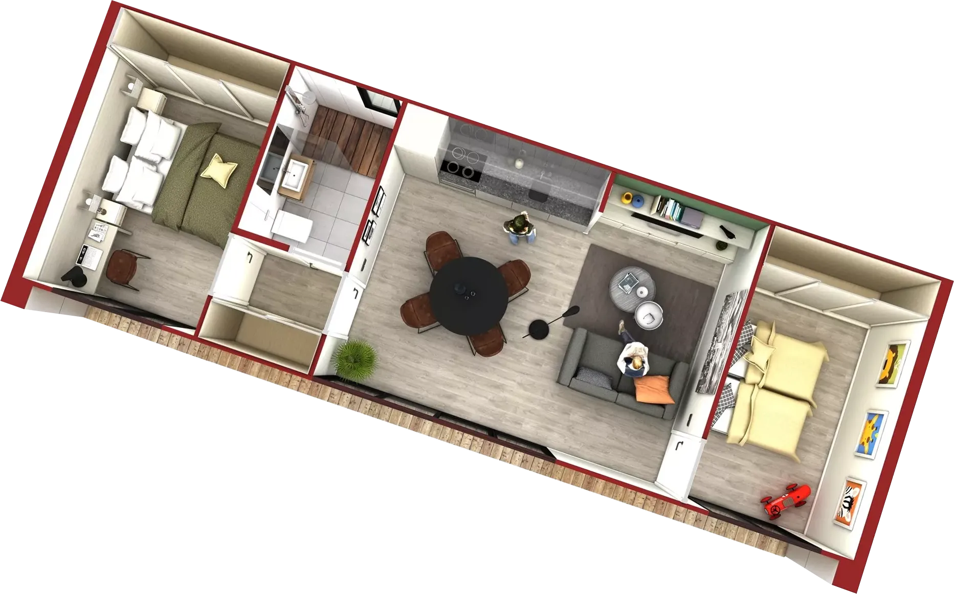 Casa prefabricada modular MOD de Grupo Eurocasa · imagen 4