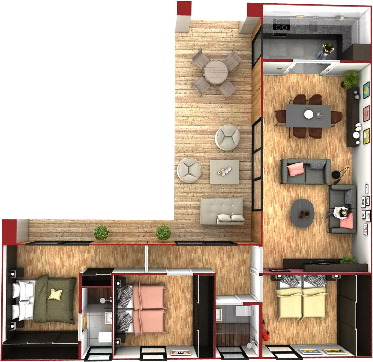 Casa prefabricada modular MOD de Grupo Eurocasa · imagen 6