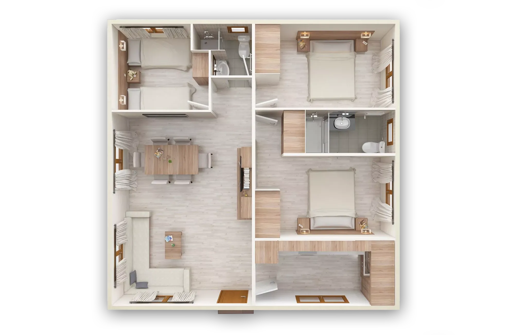 Casa prefabricada modular Gran Villa de Grupo Eurocasa · imagen 3