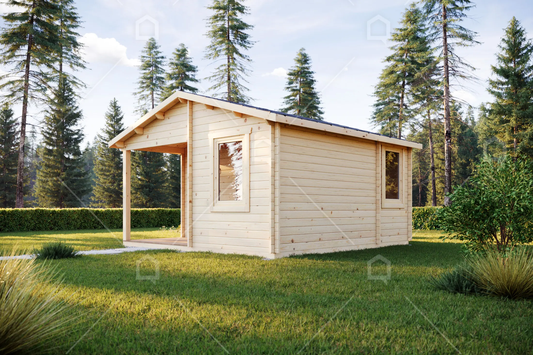 Casa prefabricada Cabaña de madera Rond de Maestro Casas · imagen 3