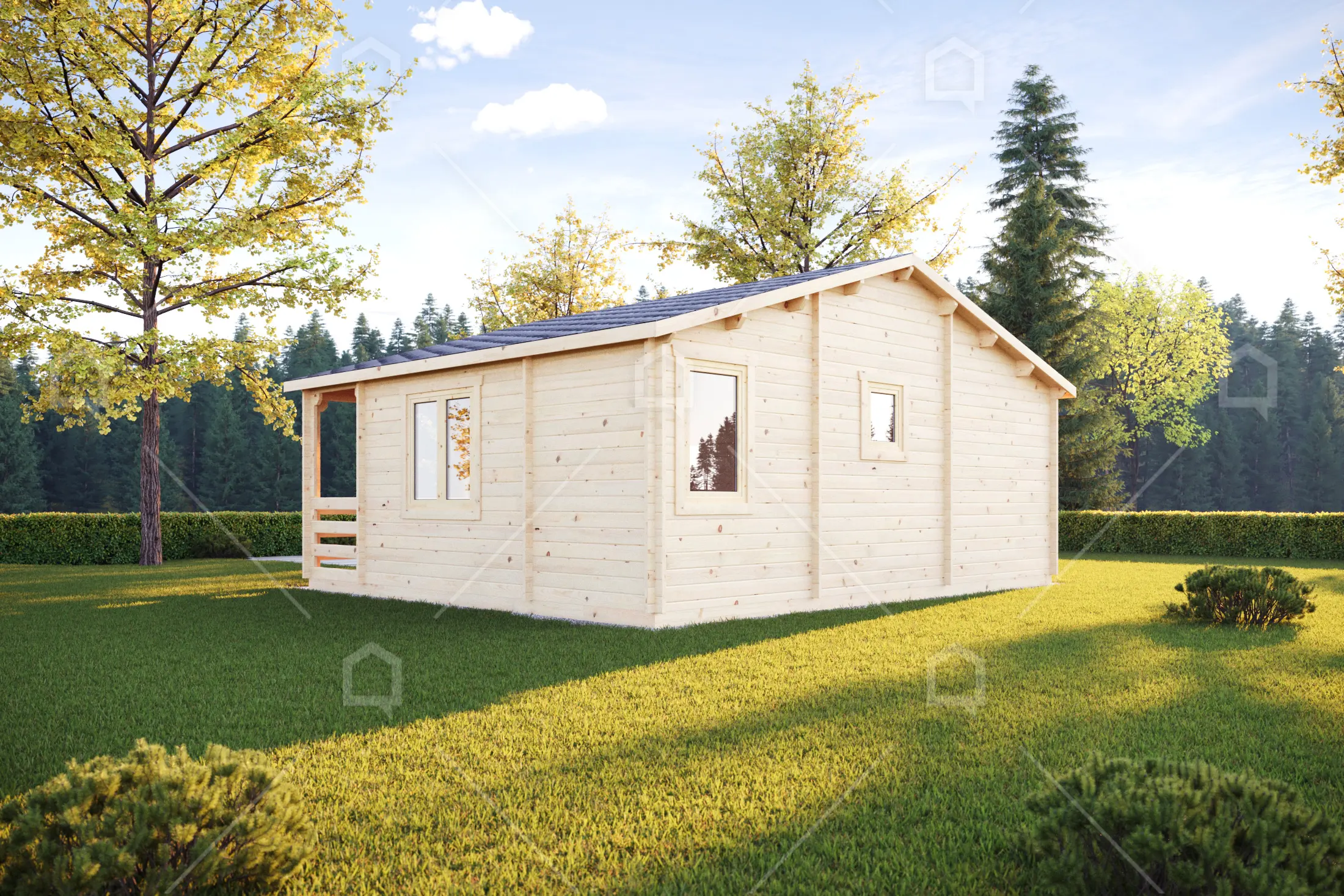 Casa prefabricada de madera Van XL de 2 dormitorios de Maestro Casas · imagen 5