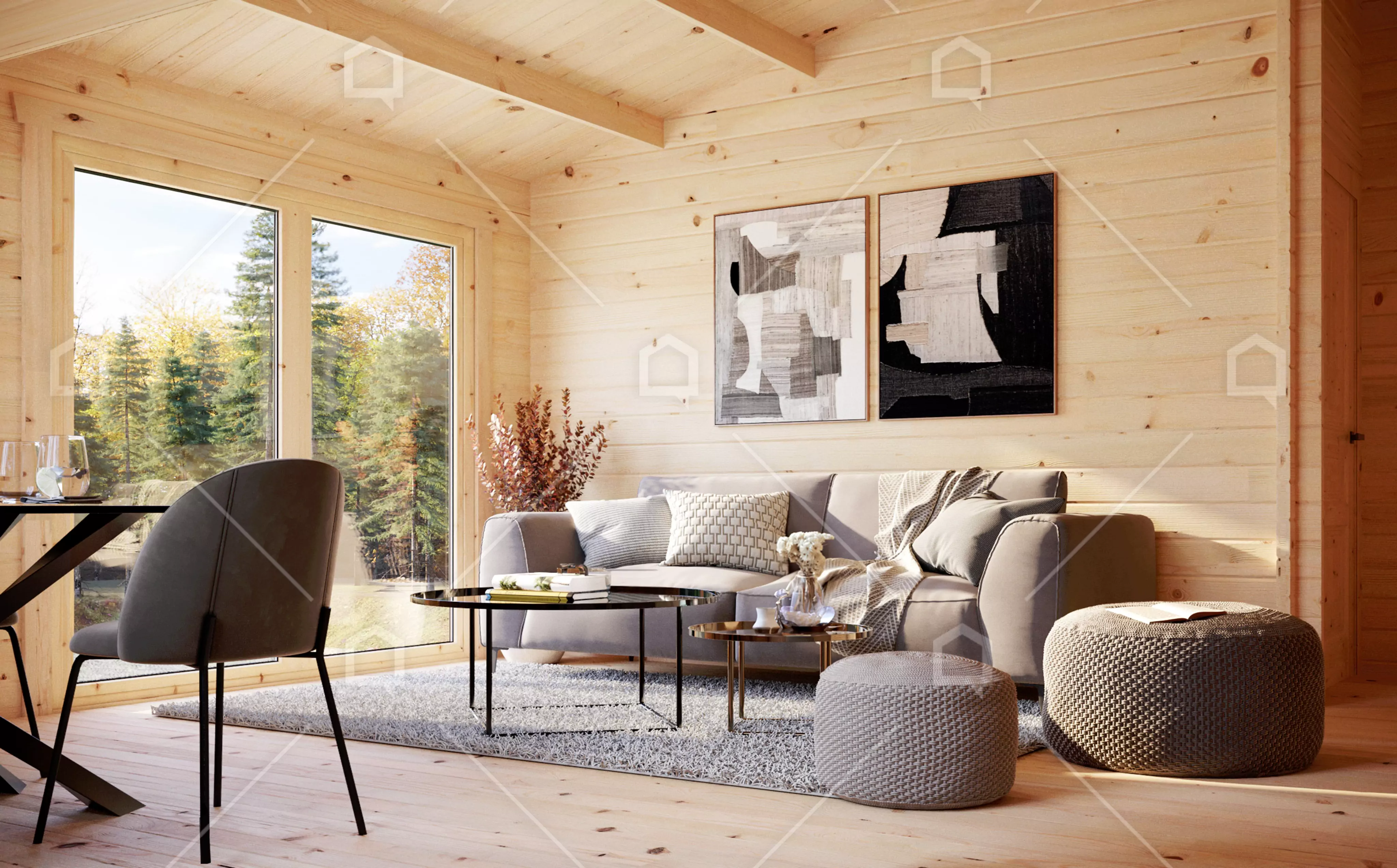 Casa prefabricada de madera Milk de 3 dormitorios de Maestro Casas · imagen 5