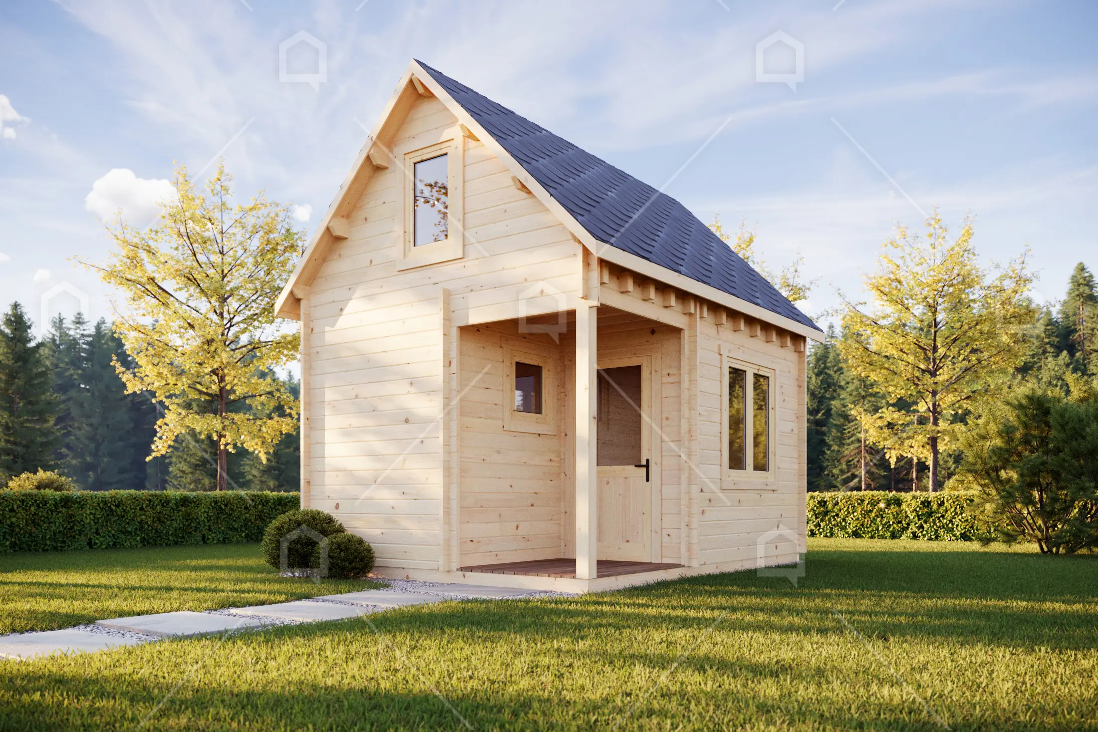 Casa prefabricada Mini cabaña de madera Covadonga de Maestro Casas · imagen 3