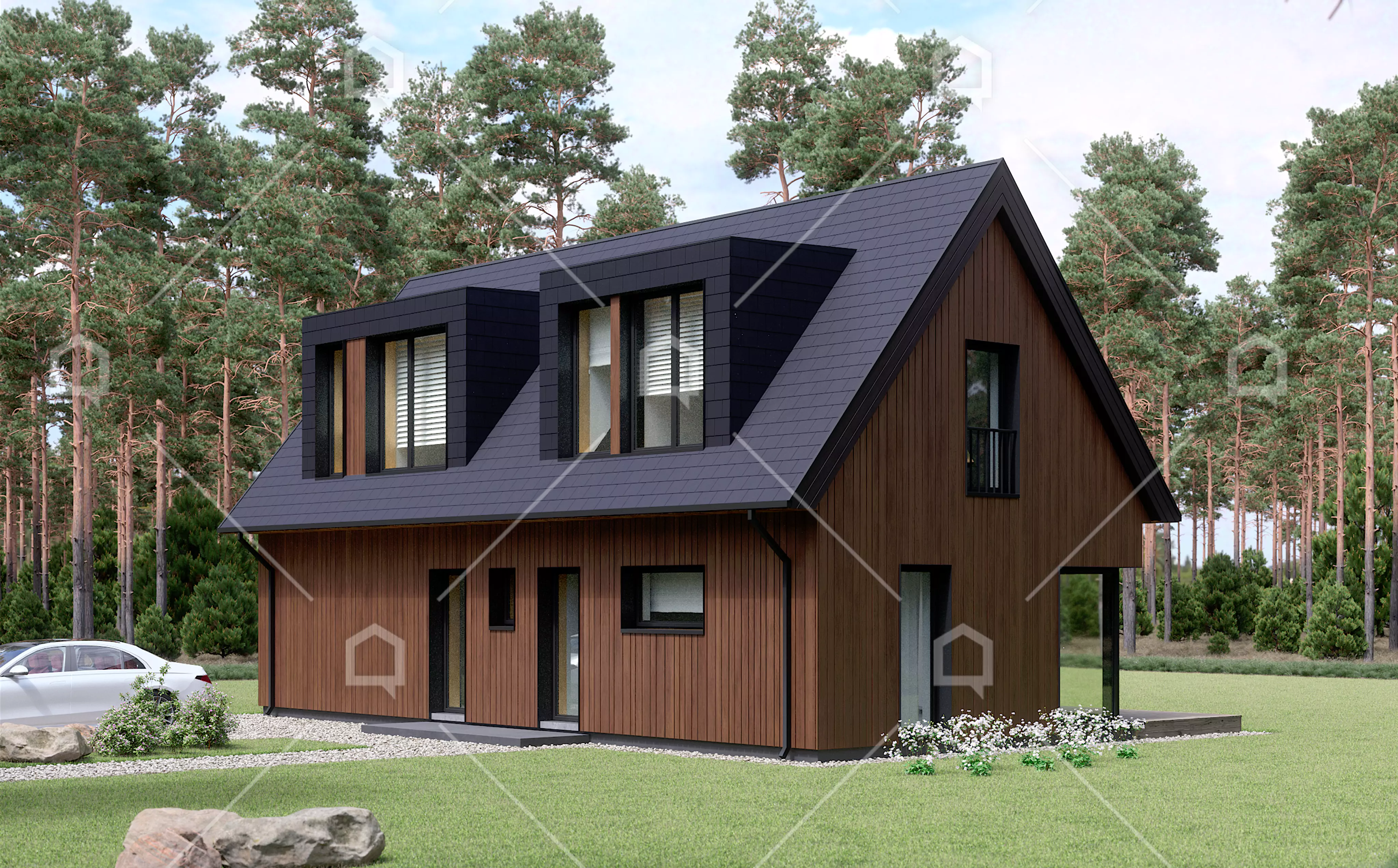 Casa prefabricada de madera de 2 plantas Mimas de Maestro Casas · imagen 6