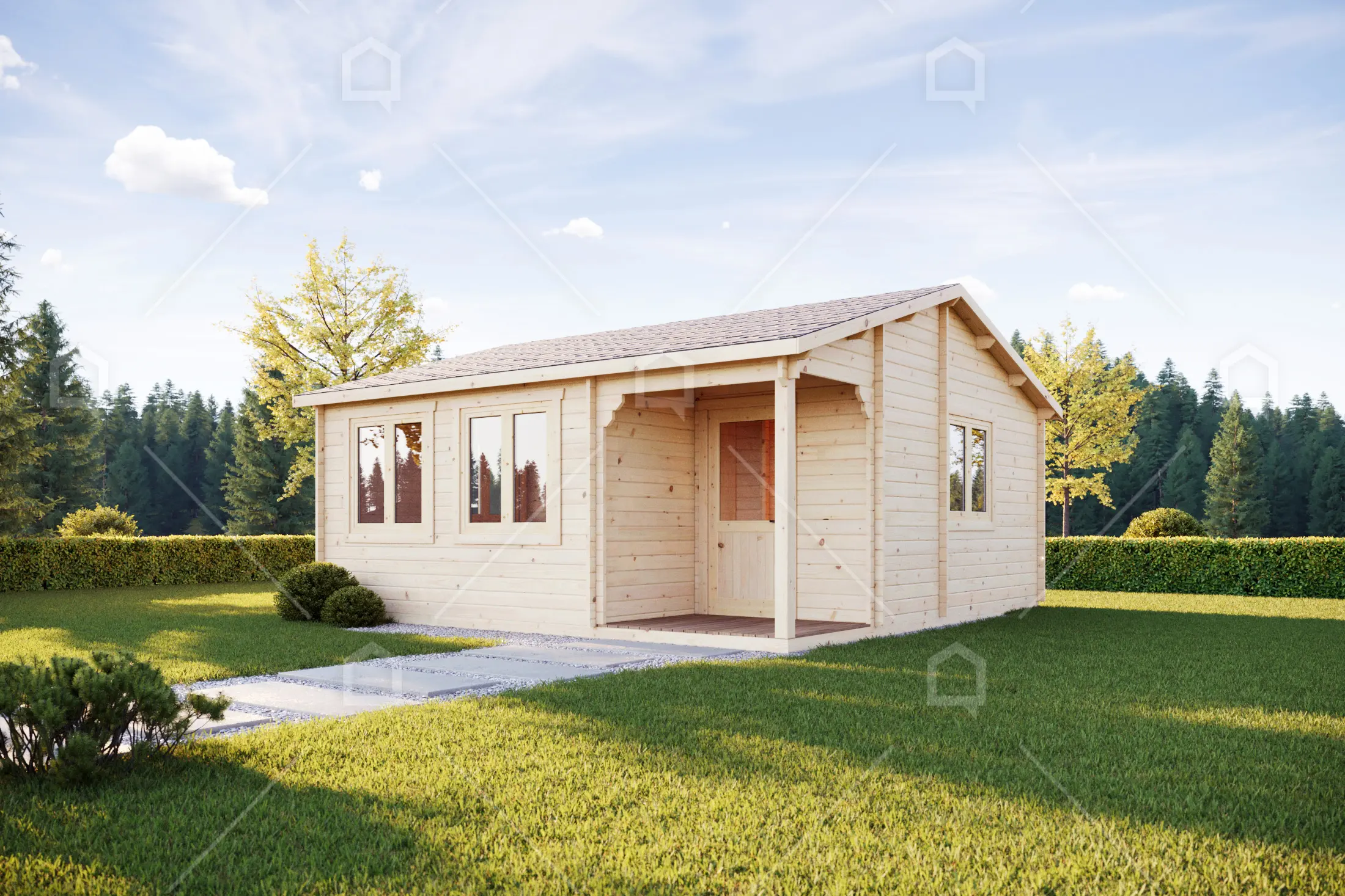 Casa prefabricada de madera Urmia XL de 33 m² de Maestro Casas · imagen 4