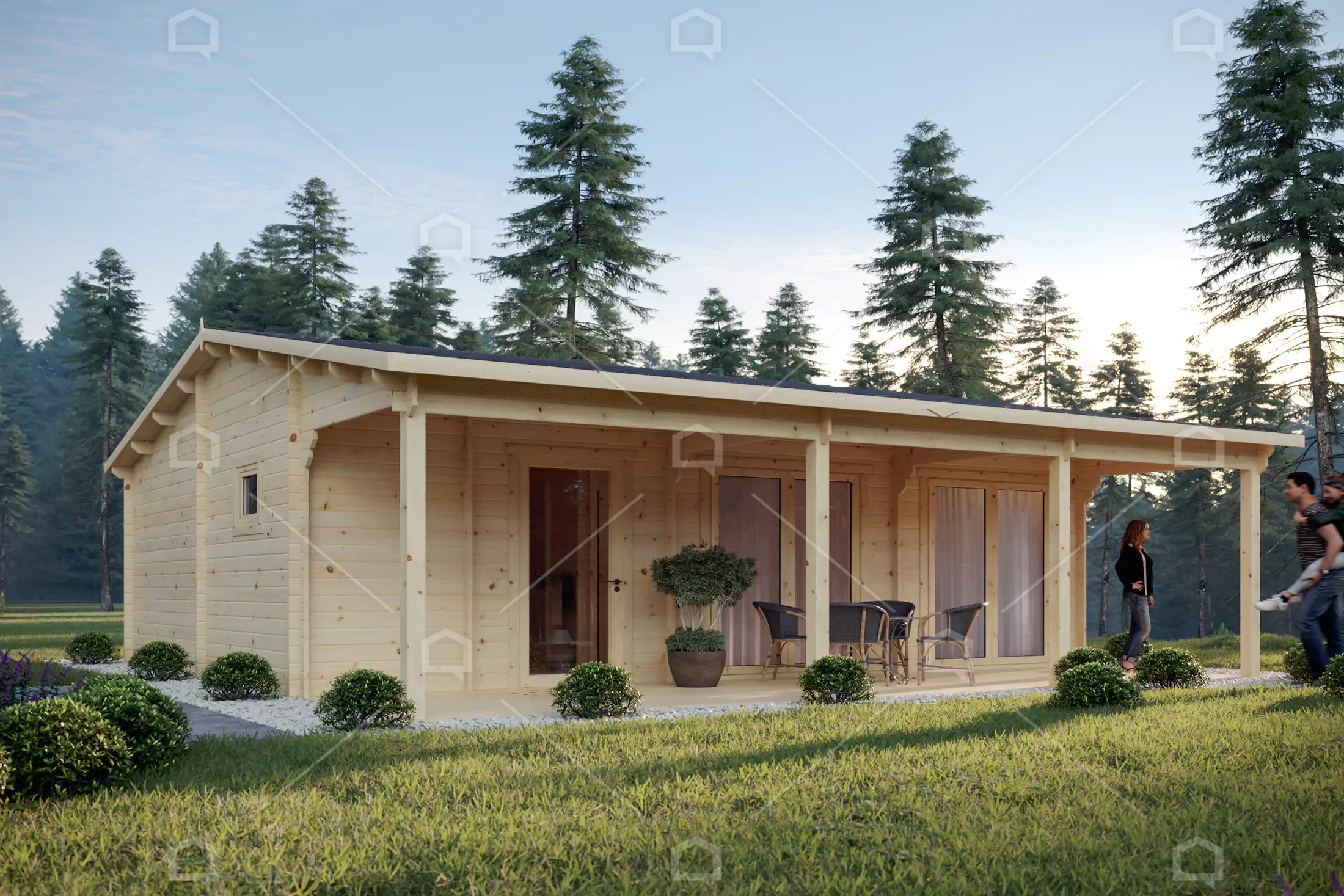 Casa prefabricada de madera Duero de 2 dormitorios de Maestro Casas · imagen 4