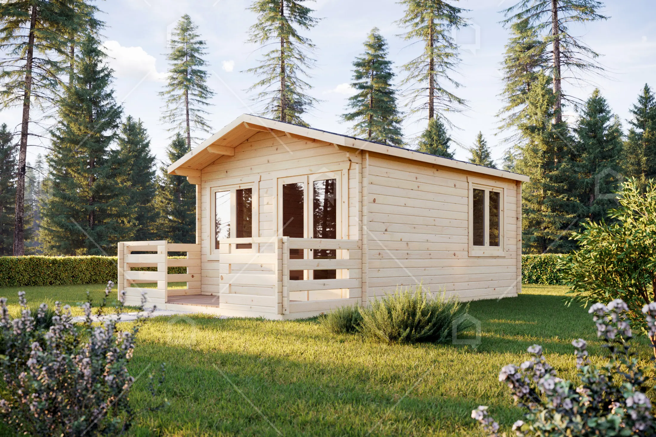 Casa prefabricada Cabaña de madera Huron de Maestro Casas · imagen 4