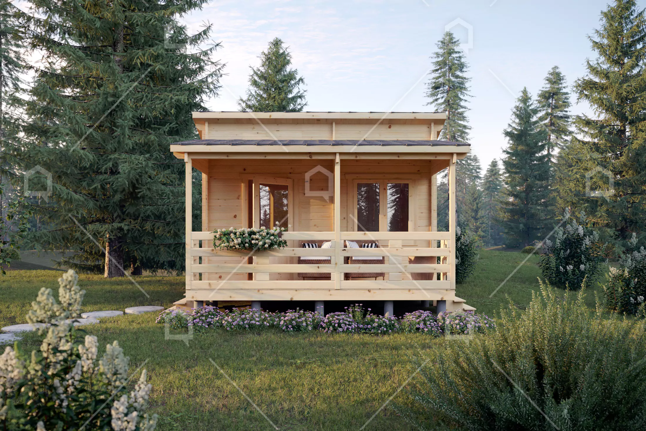 Casa prefabricada Cabaña de madera Como de Maestro Casas · imagen 2
