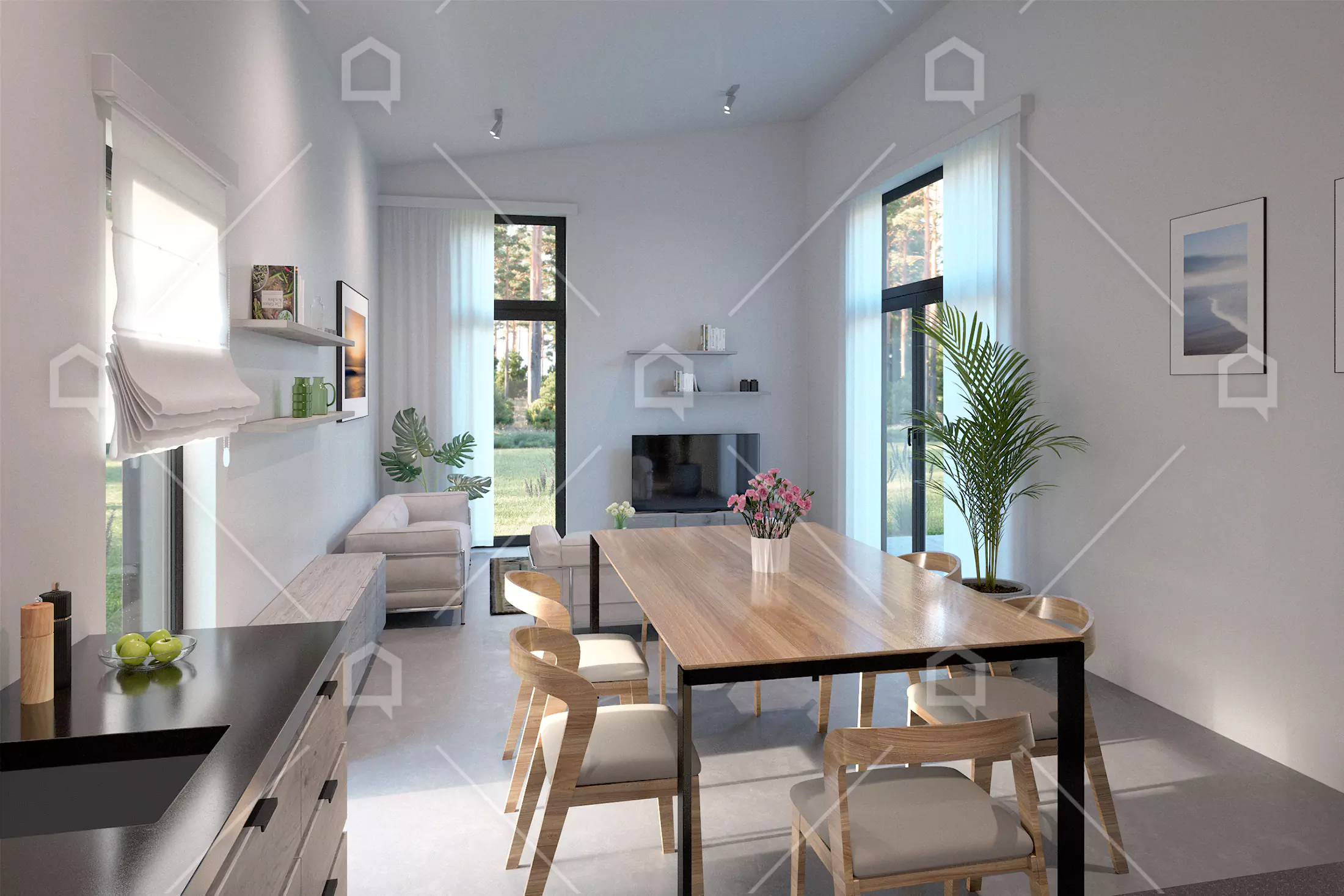 Casa modular de madera Aspen con altillo de Maestro Casas · imagen 6