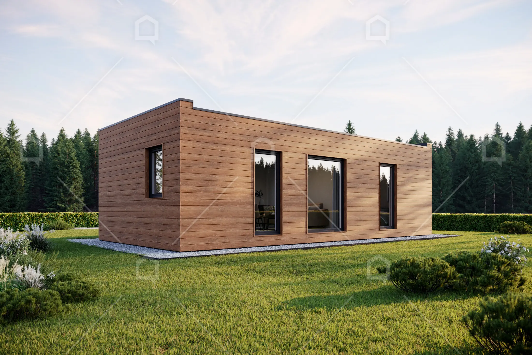 Casa modular Atlas de cubierta plana de Maestro Casas · imagen 4
