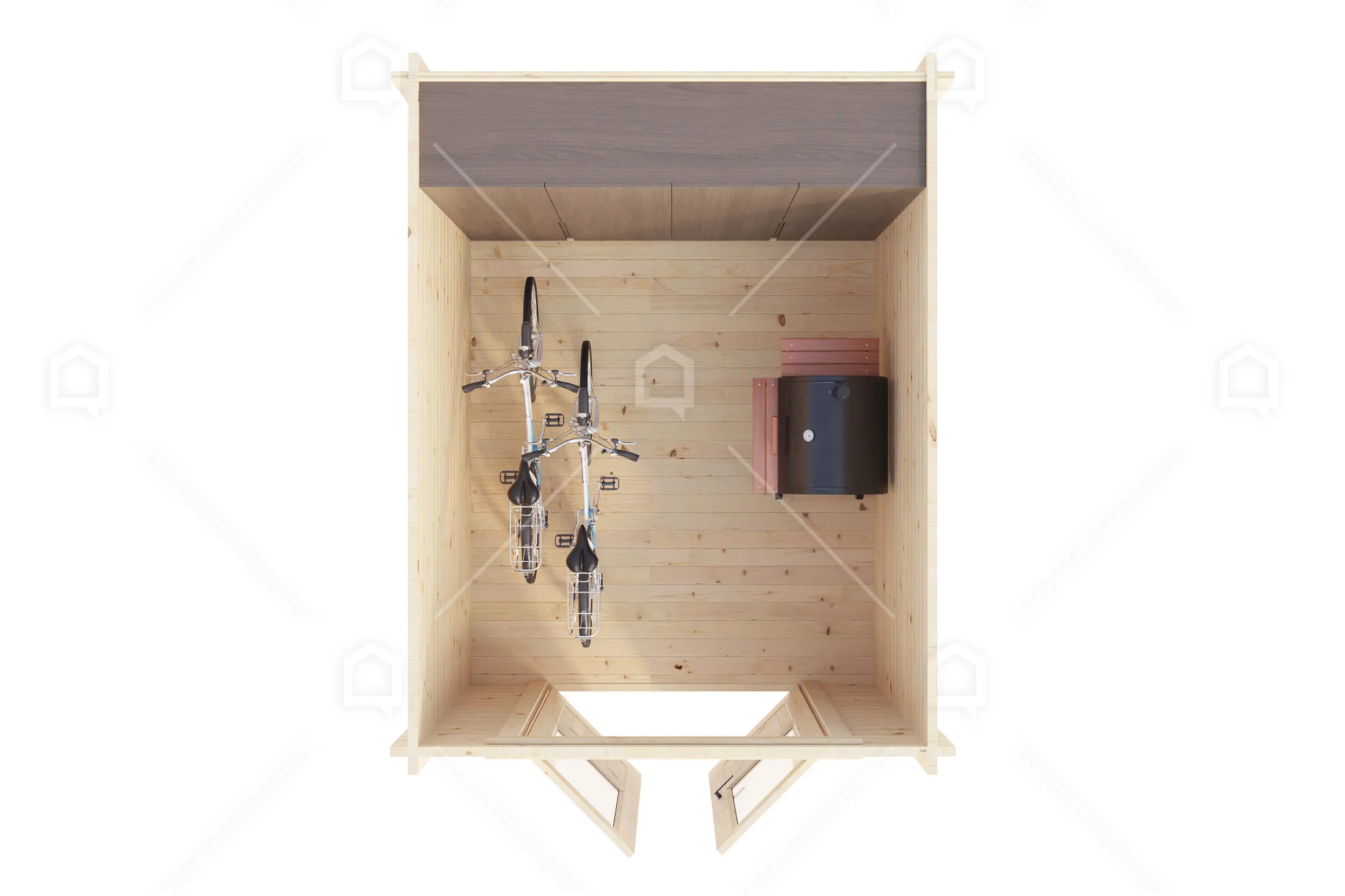 Casa prefabricada Estudio de jardín de madera Poppy de Maestro Casas · imagen 5