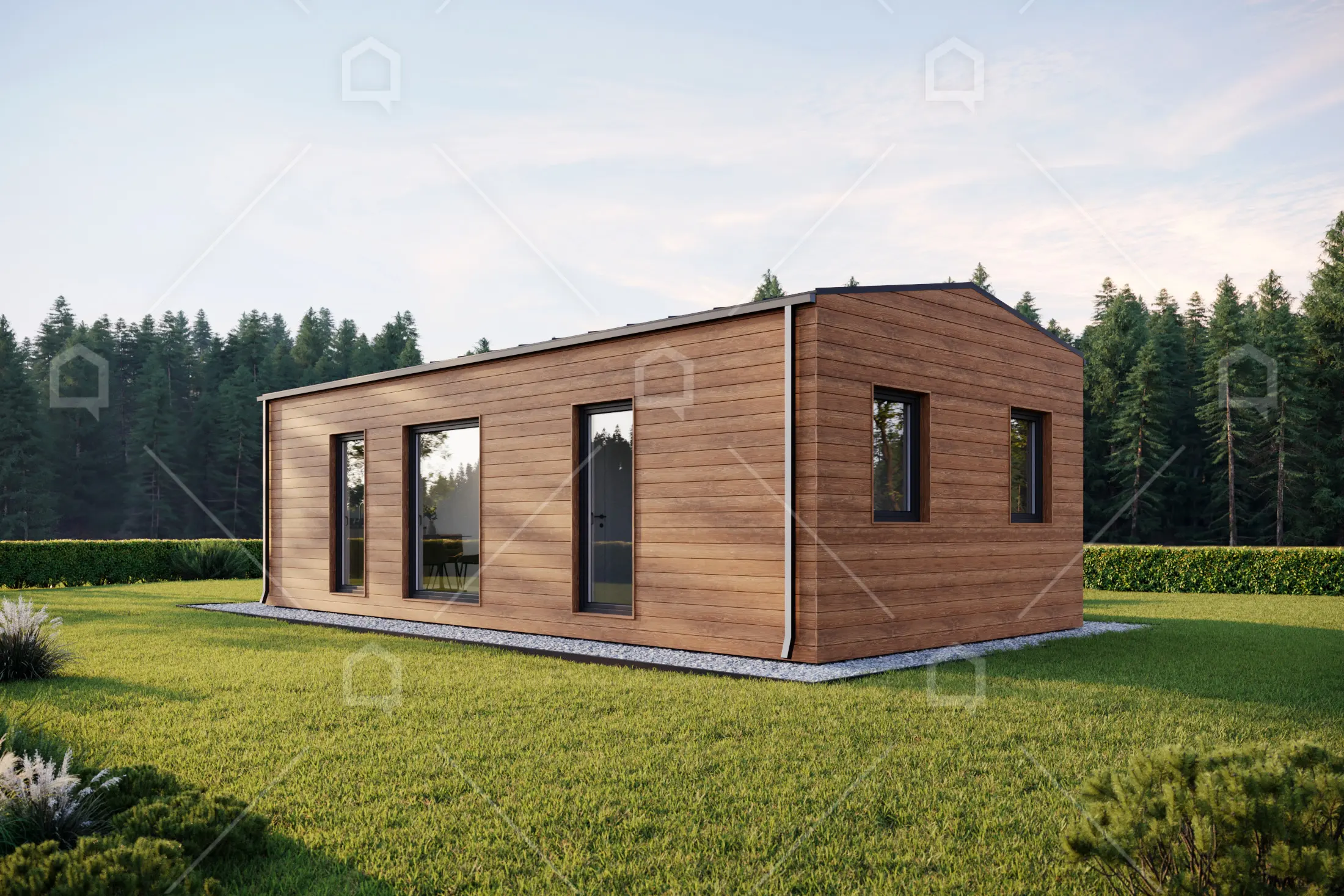 Casa prefabricada modular Atlas a dos aguas de Maestro Casas · imagen 3