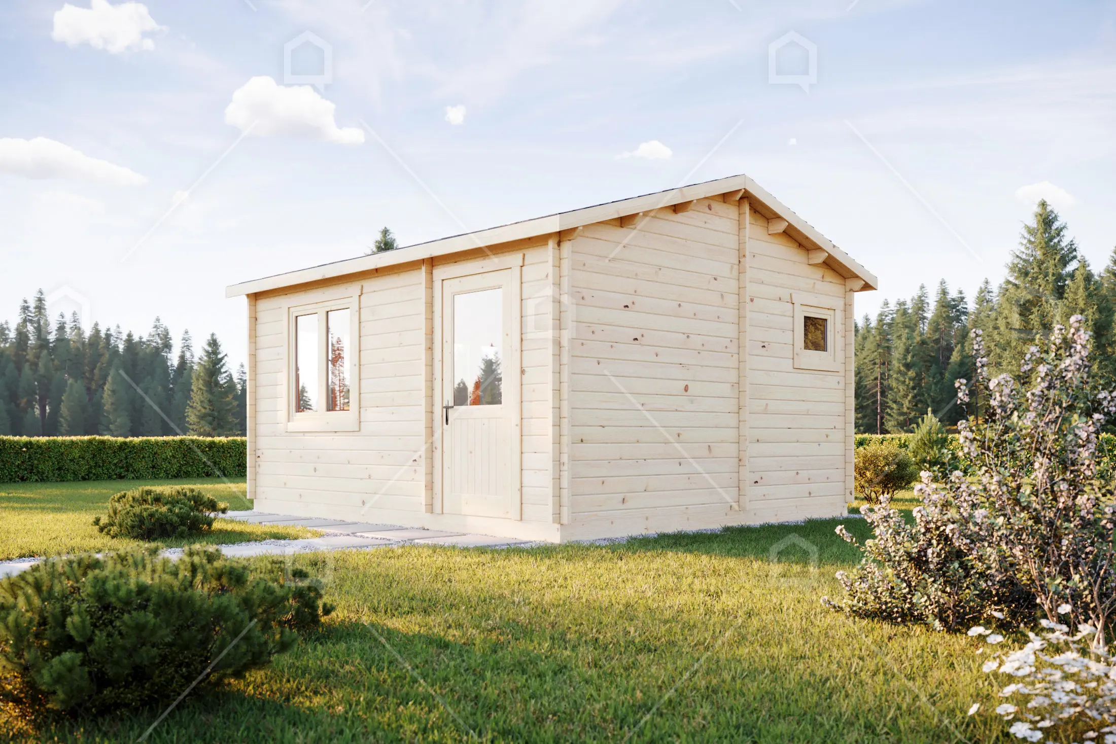 Casa prefabricada Cabaña de madera Onega de Maestro Casas · imagen 4