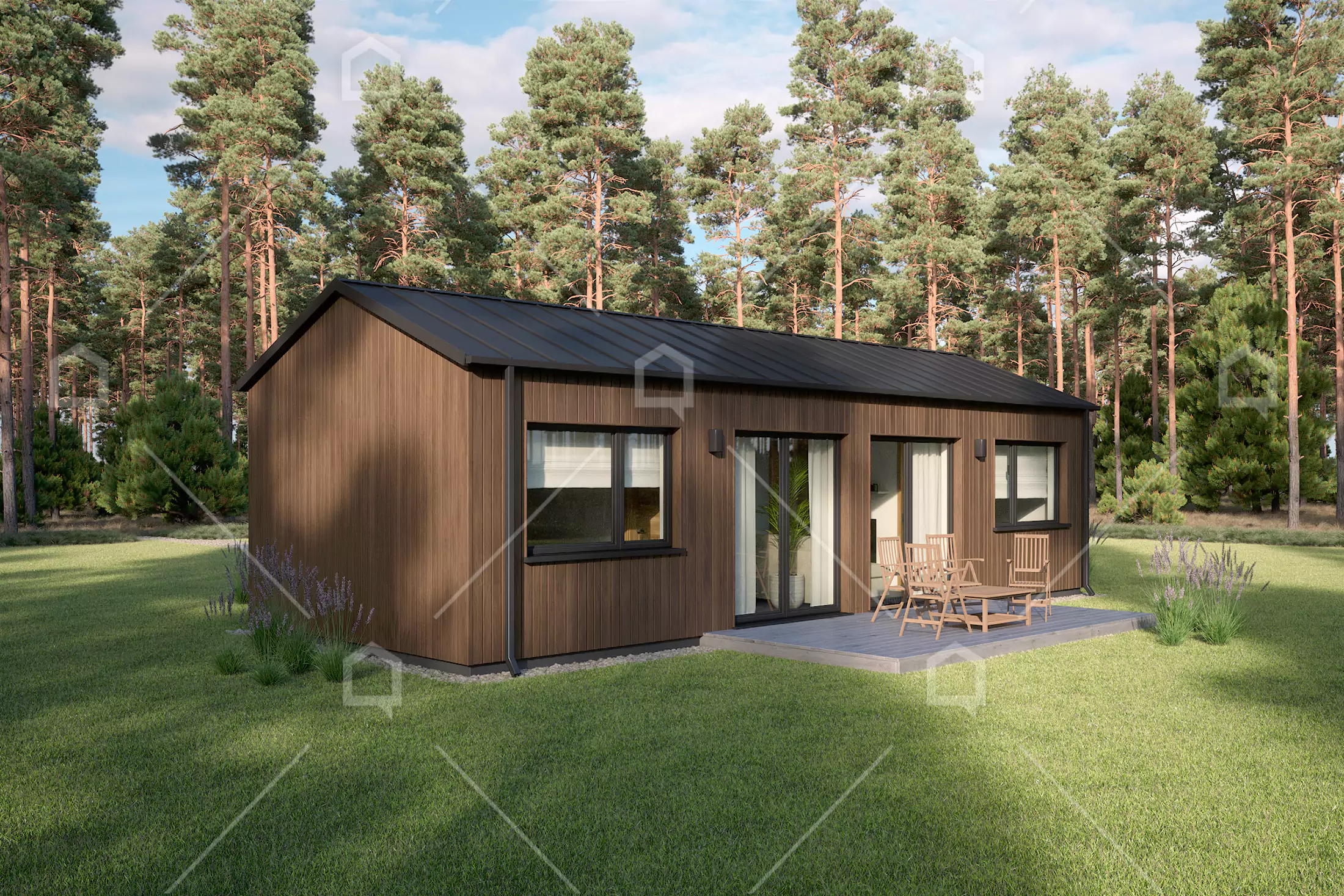 Casa prefabricada de madera pequeña Frida de Maestro Casas · imagen 3