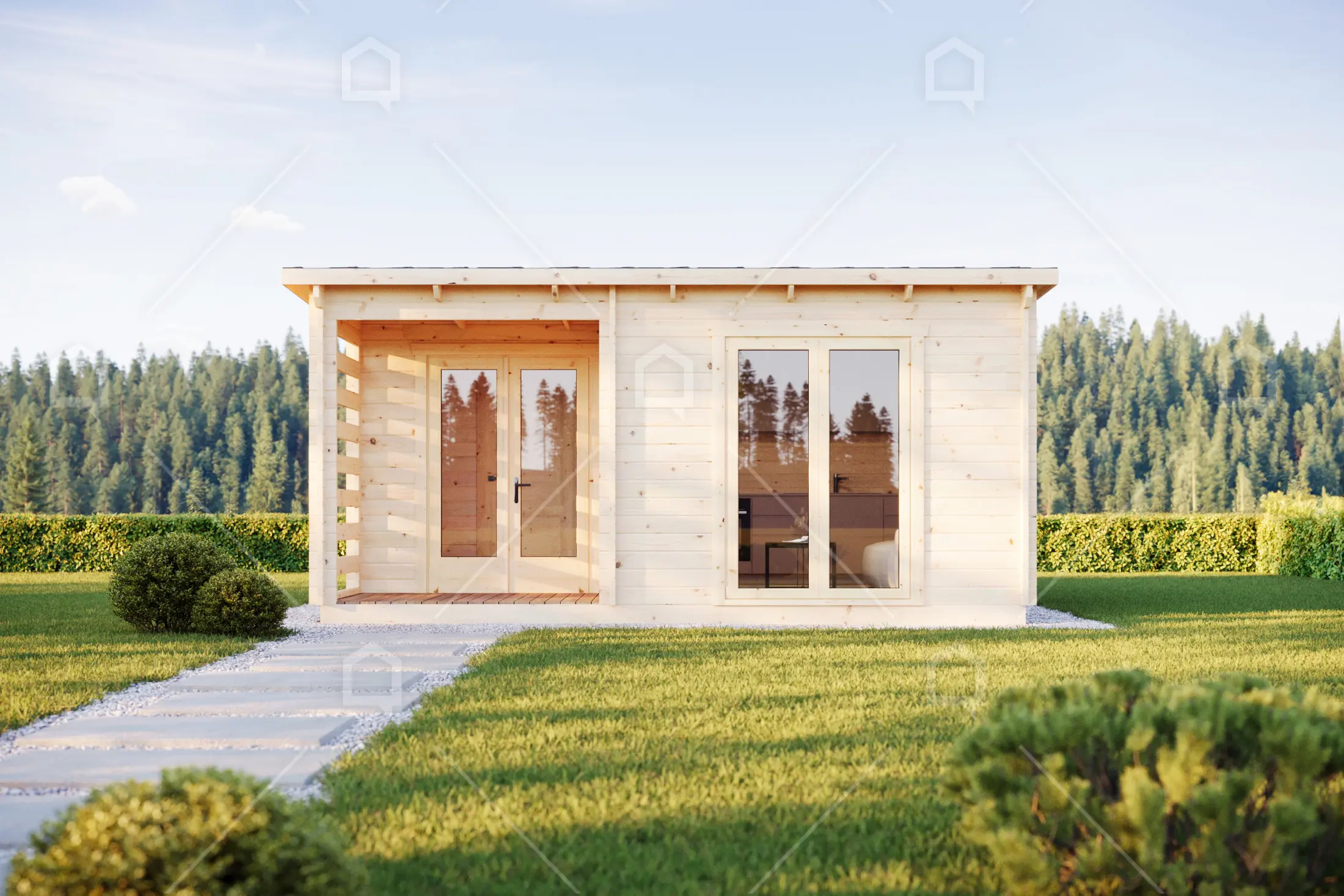 Casa prefabricada Estudio de jardín de madera Sepik de Maestro Casas · imagen 2