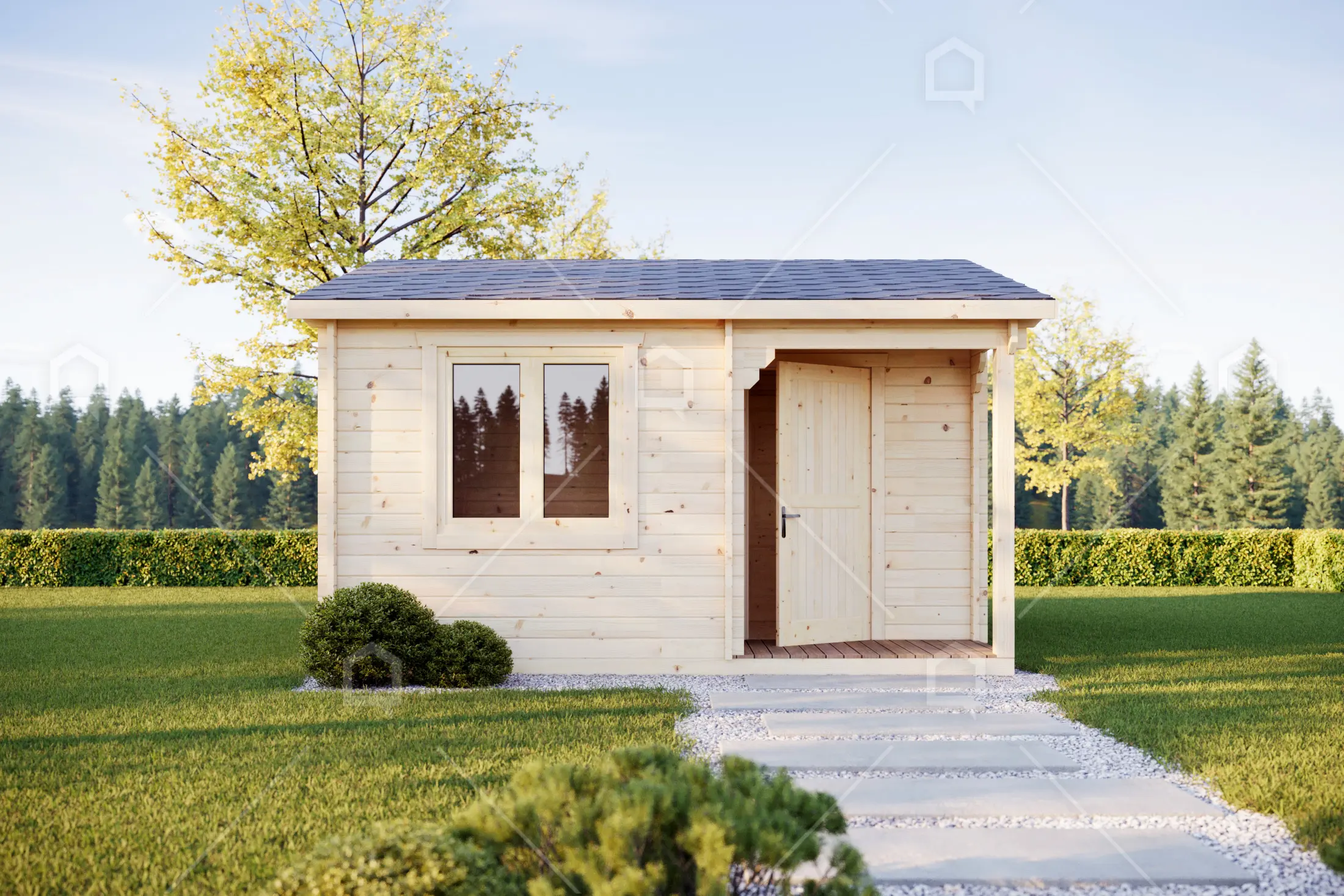 Casa prefabricada Cabaña de madera Urmia de Maestro Casas · imagen 2