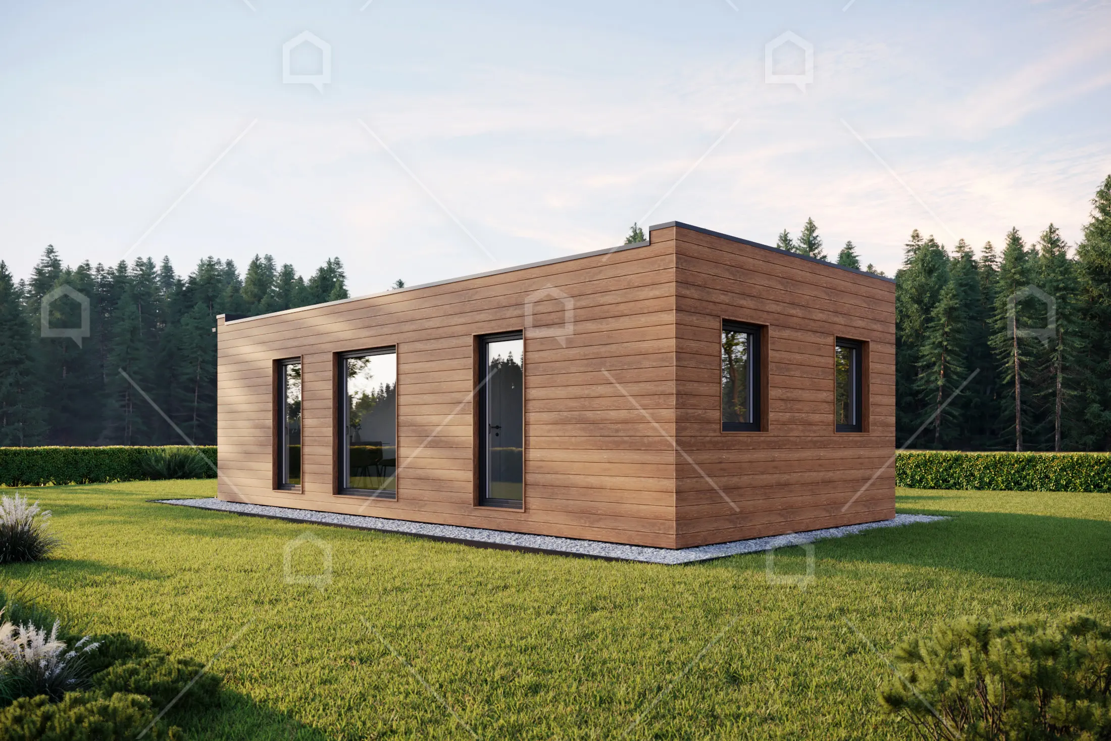 Casa modular Atlas de cubierta plana de Maestro Casas · imagen 2