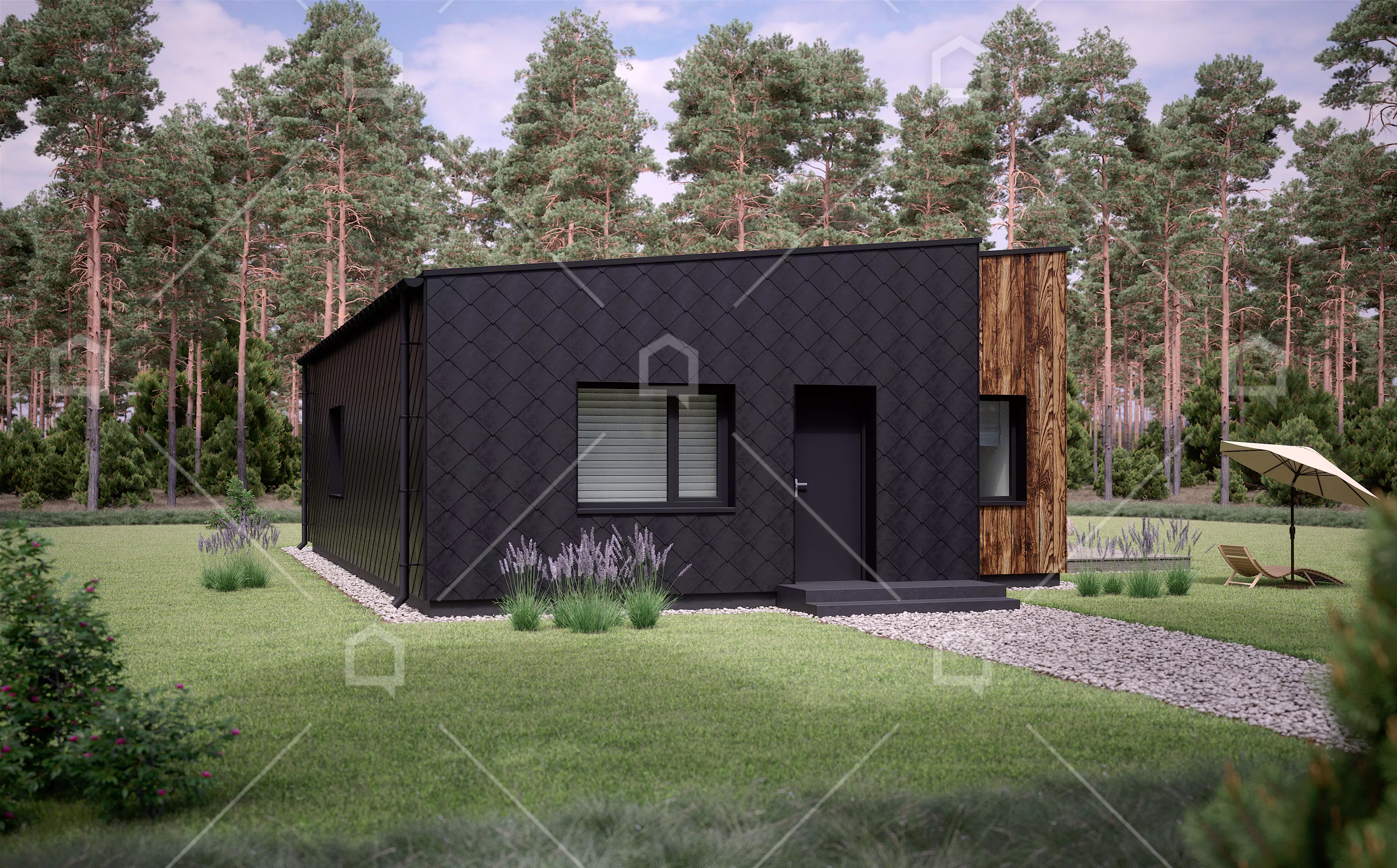 Casa modular de madera Kore de 3 dormitorios de Maestro Casas · imagen 5