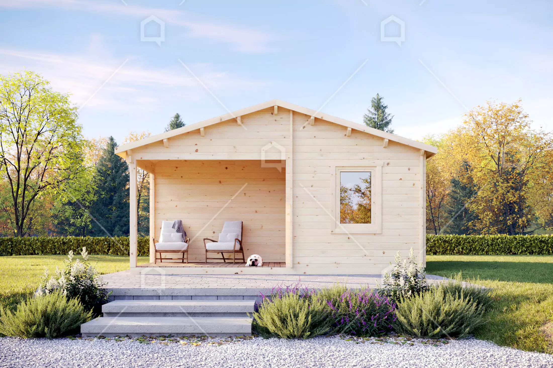Casa compacta de madera Rond XL de Maestro Casas · imagen 2