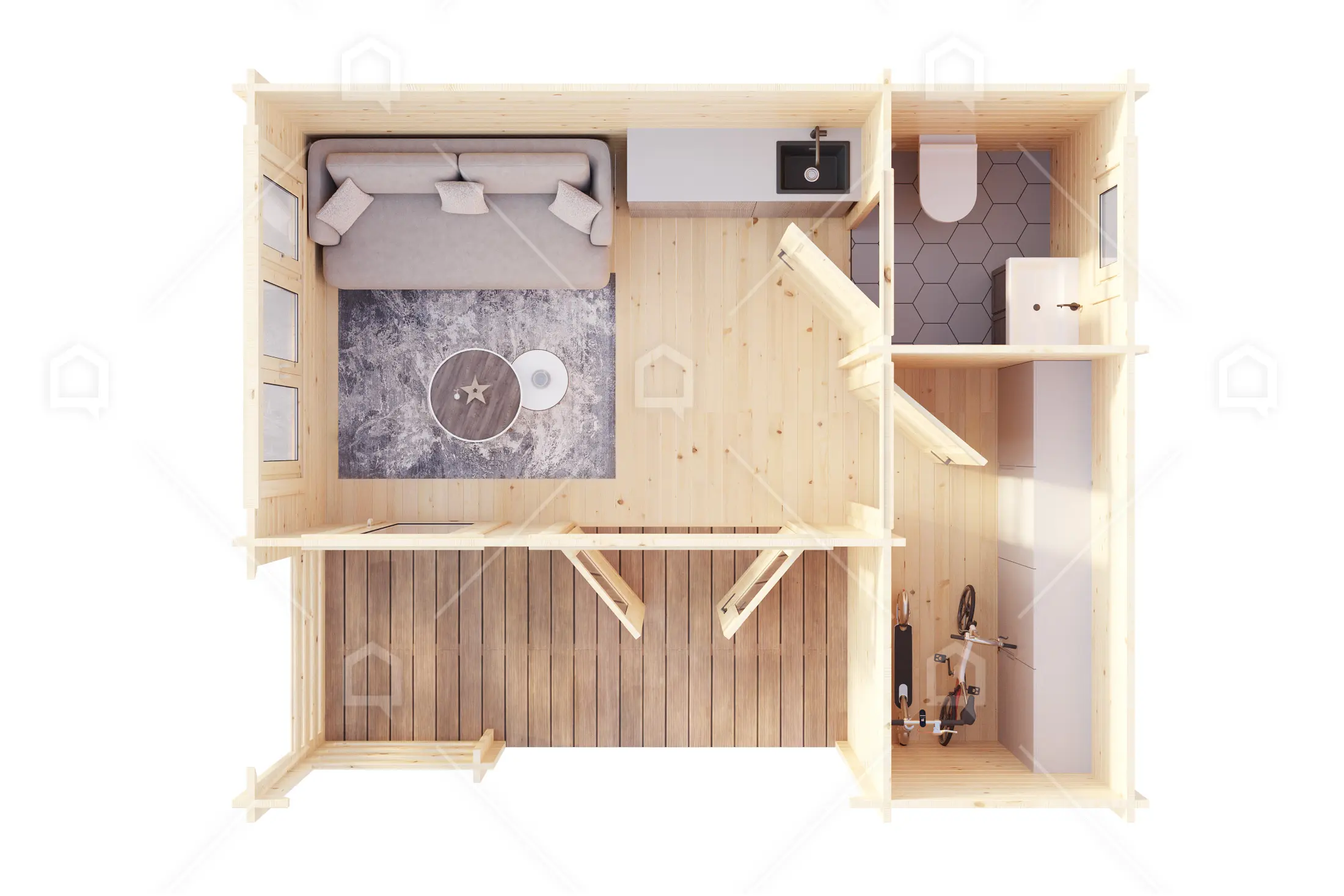 Casa de verano de madera Sanabria de Maestro Casas · imagen 6