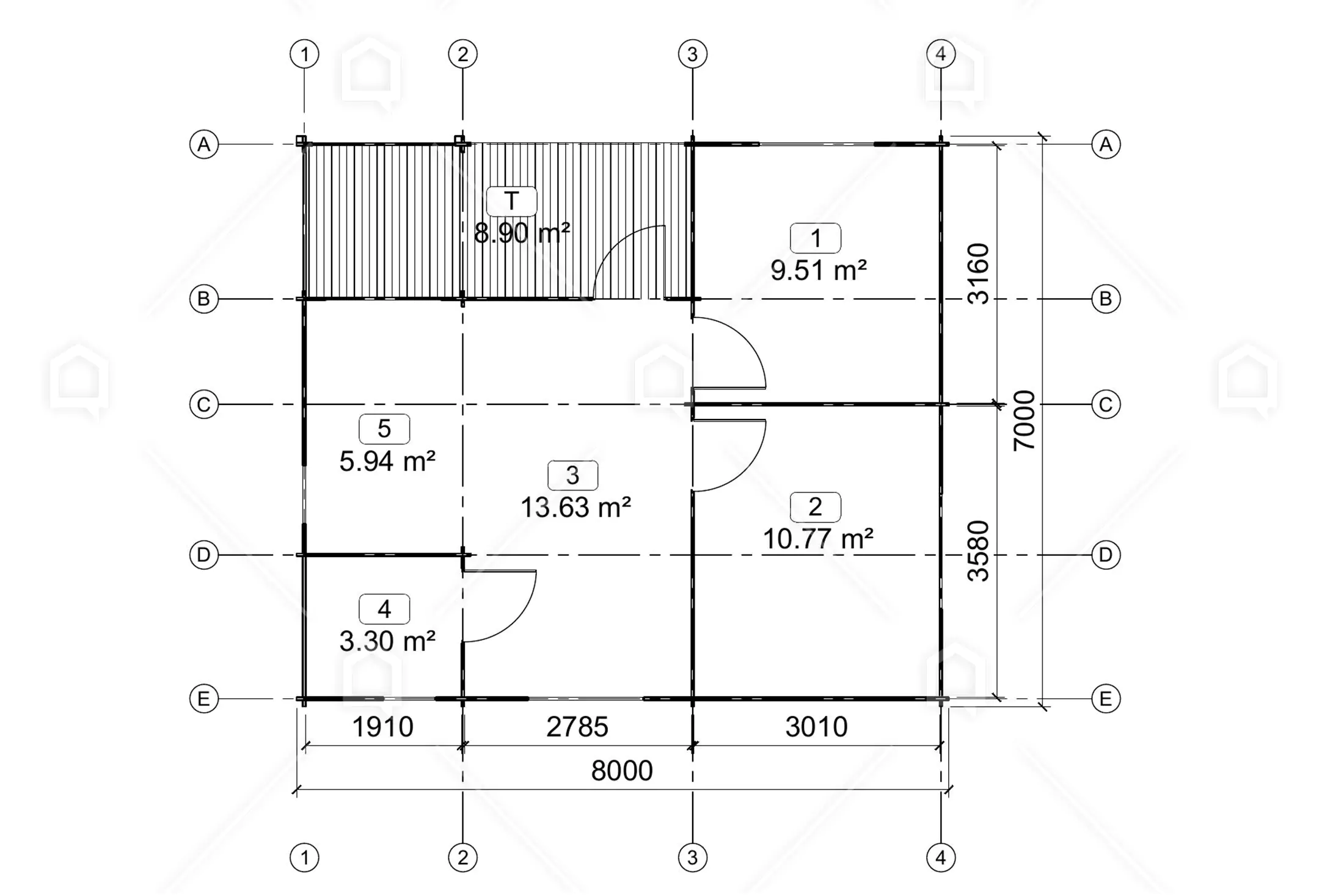 Casa prefabricada de madera Manitoba de Maestro Casas · imagen 6
