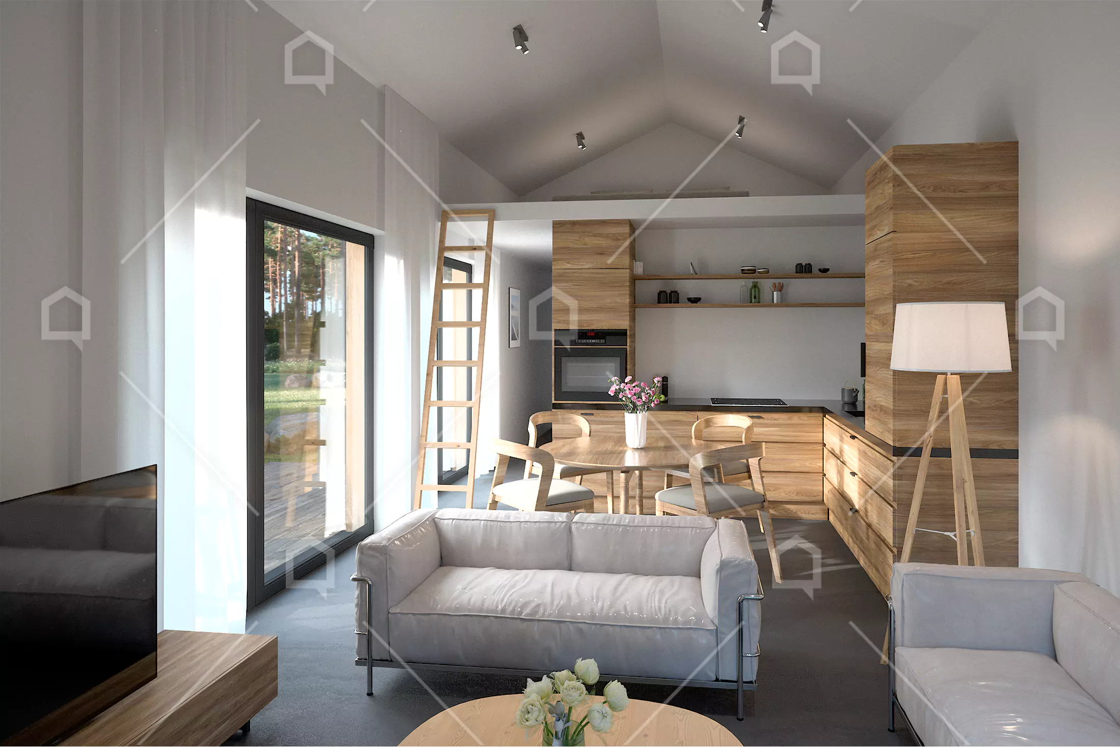 Casa prefabricada de madera con ático Freja de Maestro Casas · imagen 6
