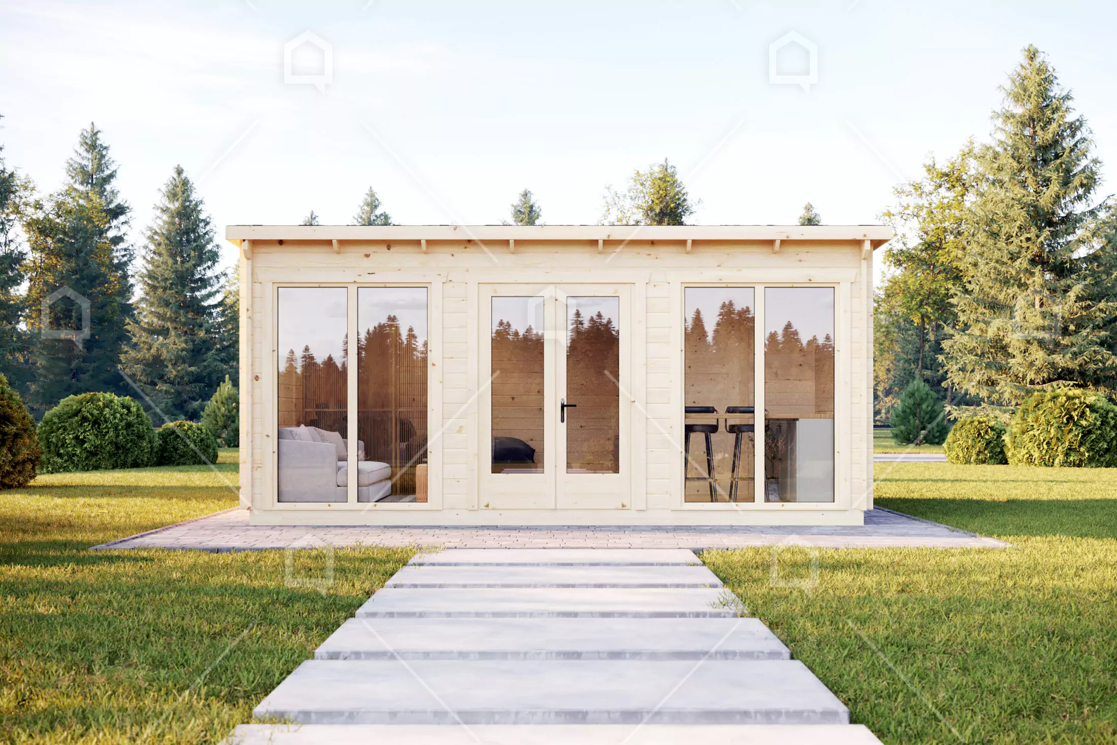Casa prefabricada Estudio de jardín de madera Matano de Maestro Casas · imagen 2