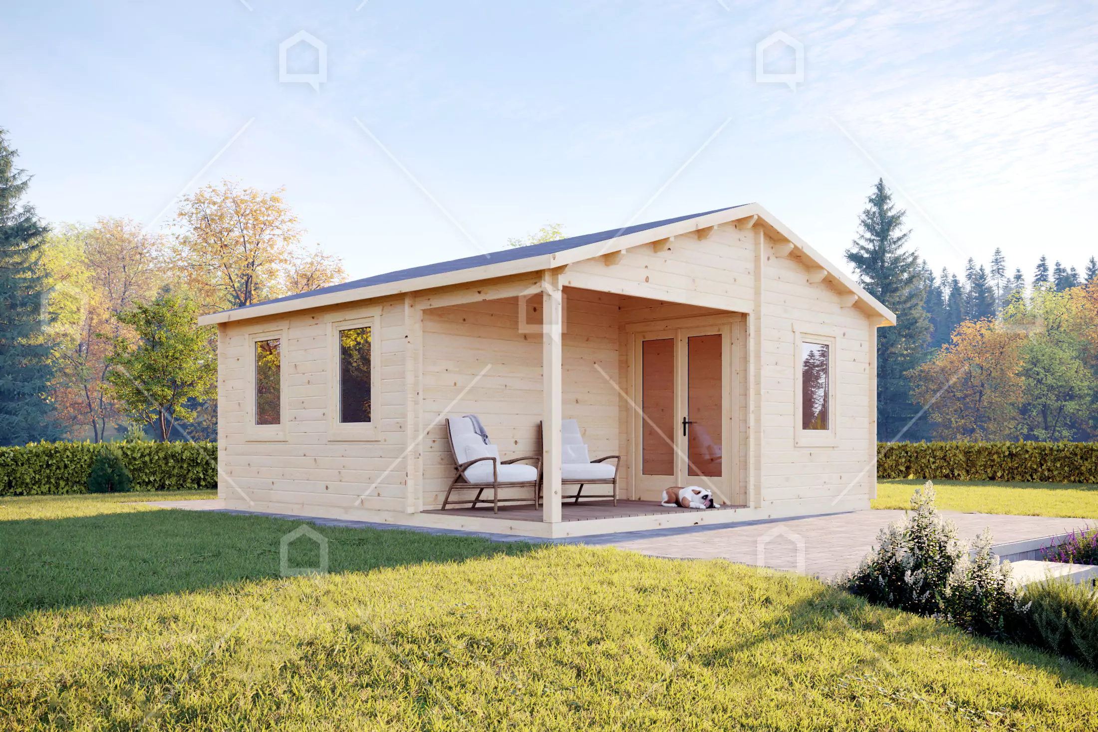 Casa compacta de madera Rond XL de Maestro Casas · imagen 3