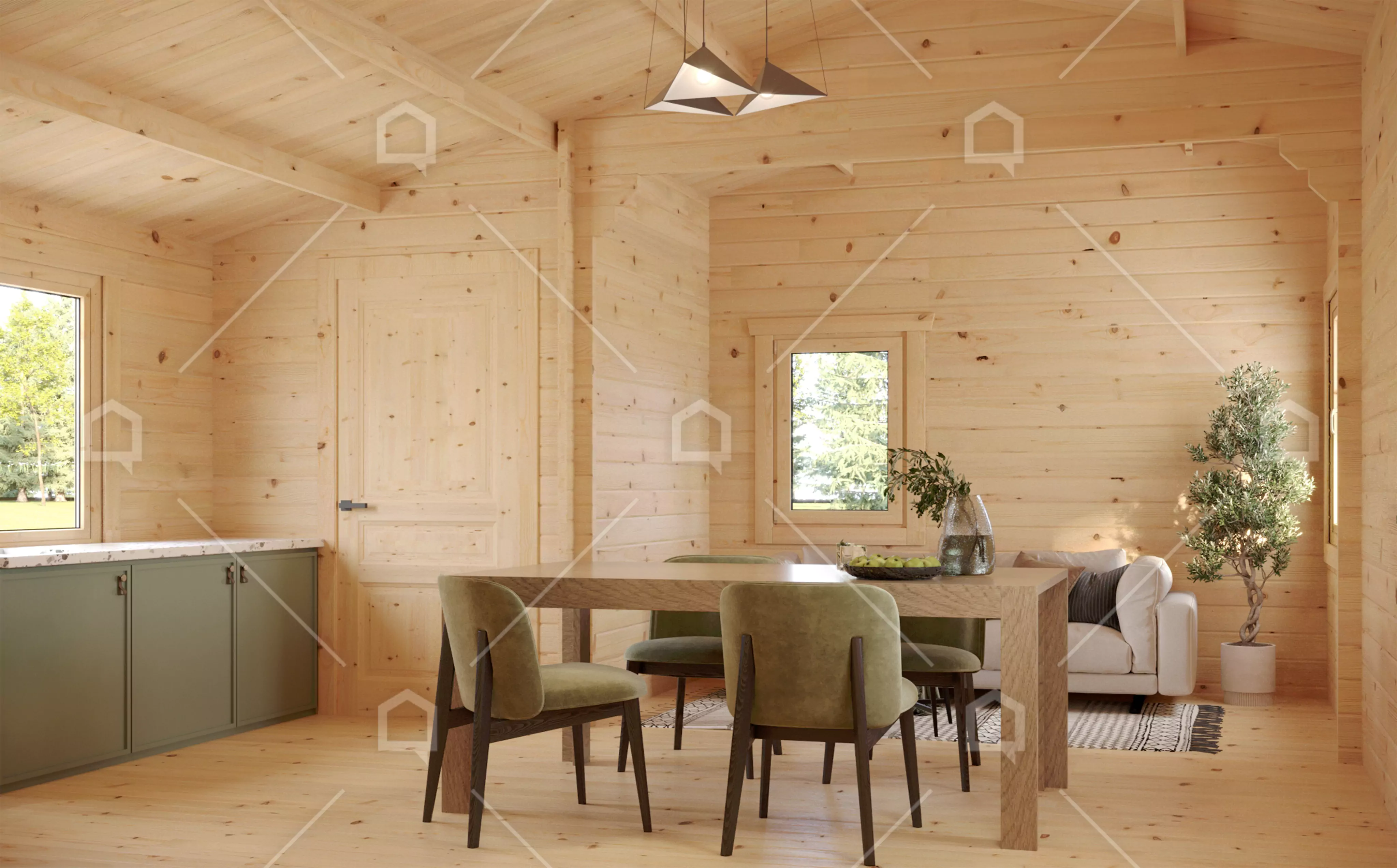 Casa prefabricada de madera Manitoba de Maestro Casas · imagen 4