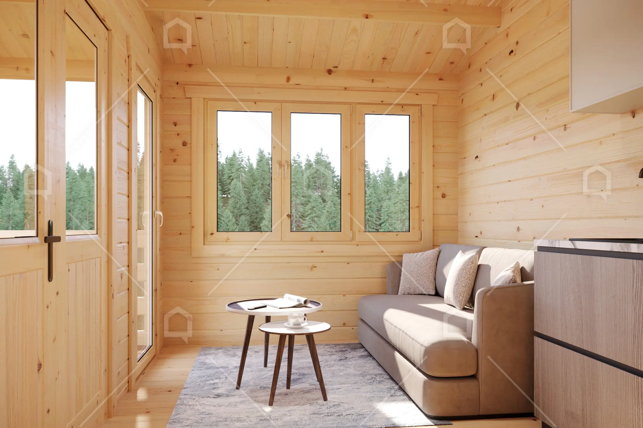 Casa de verano de madera Sanabria de Maestro Casas · imagen 5