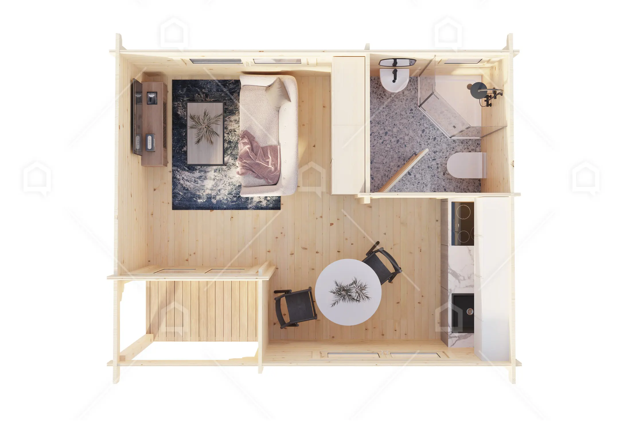 Casa prefabricada Cabaña de madera Ohrid de Maestro Casas · imagen 6