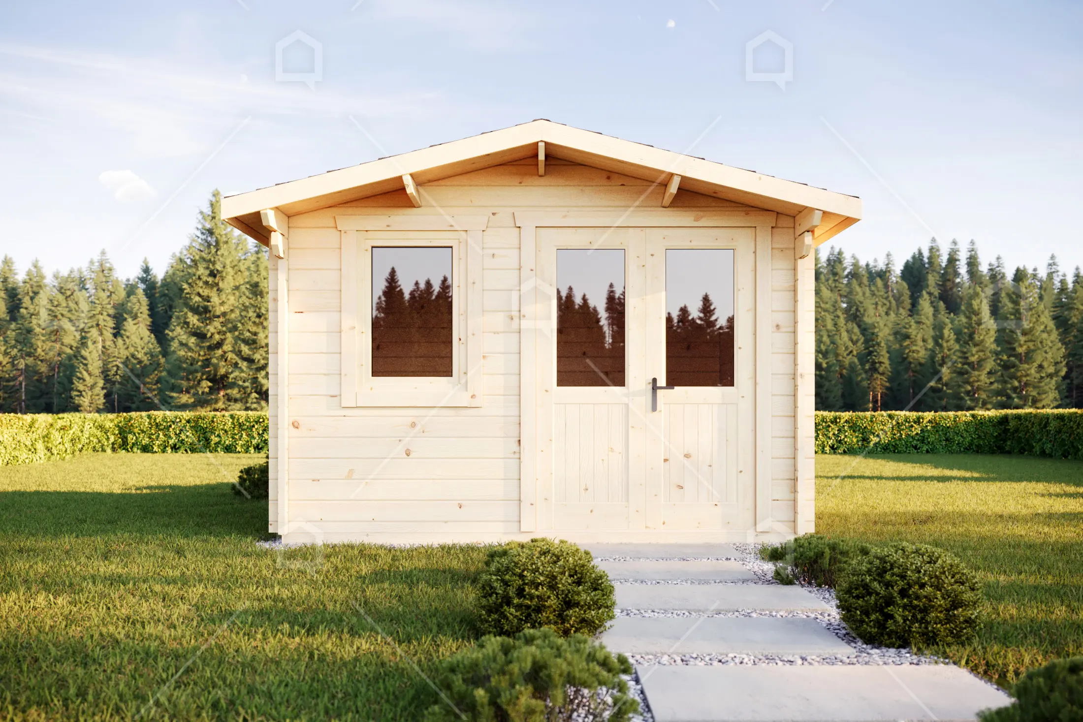 Casa prefabricada Estudio de jardín de madera Phlox de Maestro Casas · imagen 2