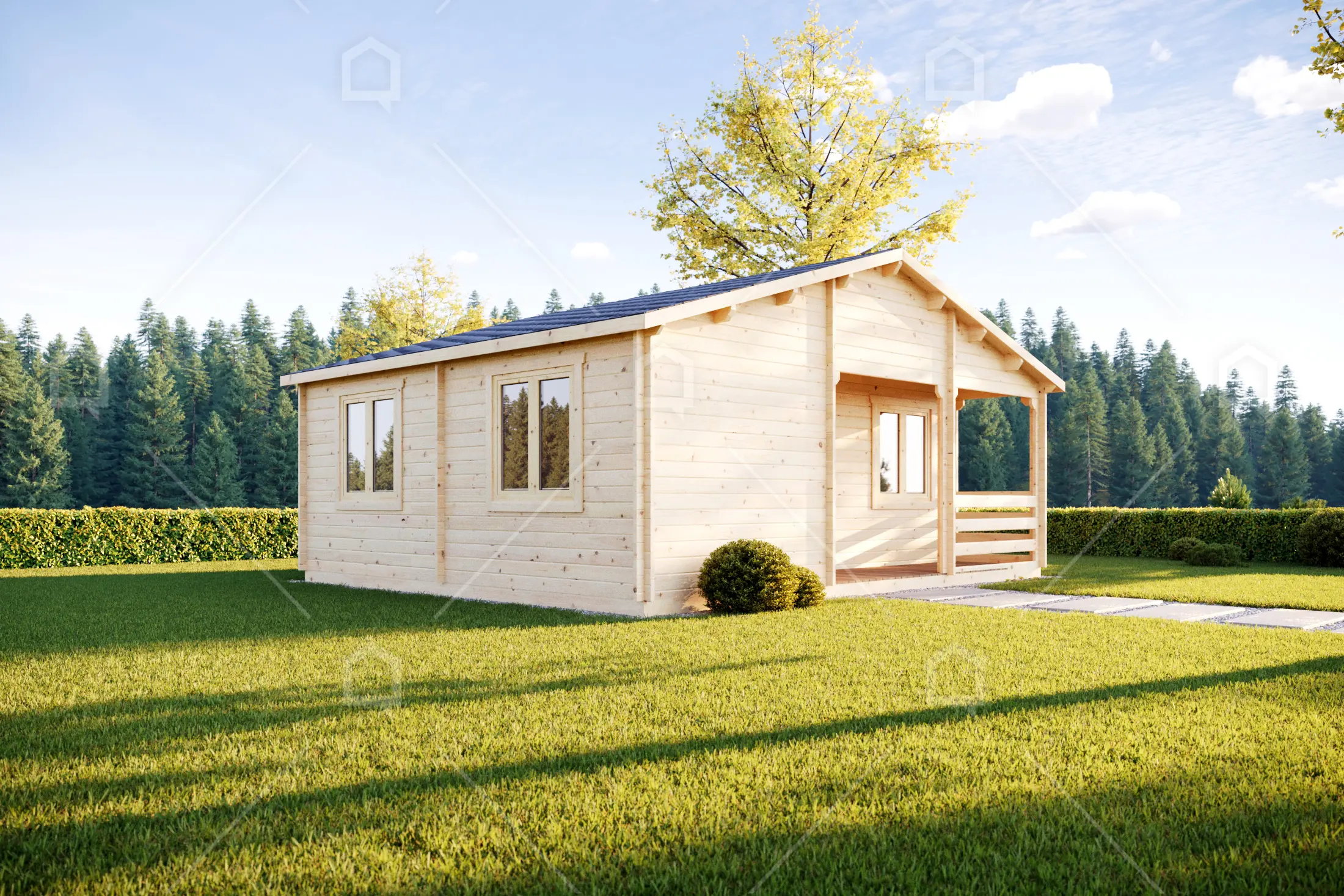 Casa prefabricada de madera Van XL de 2 dormitorios de Maestro Casas · imagen 4