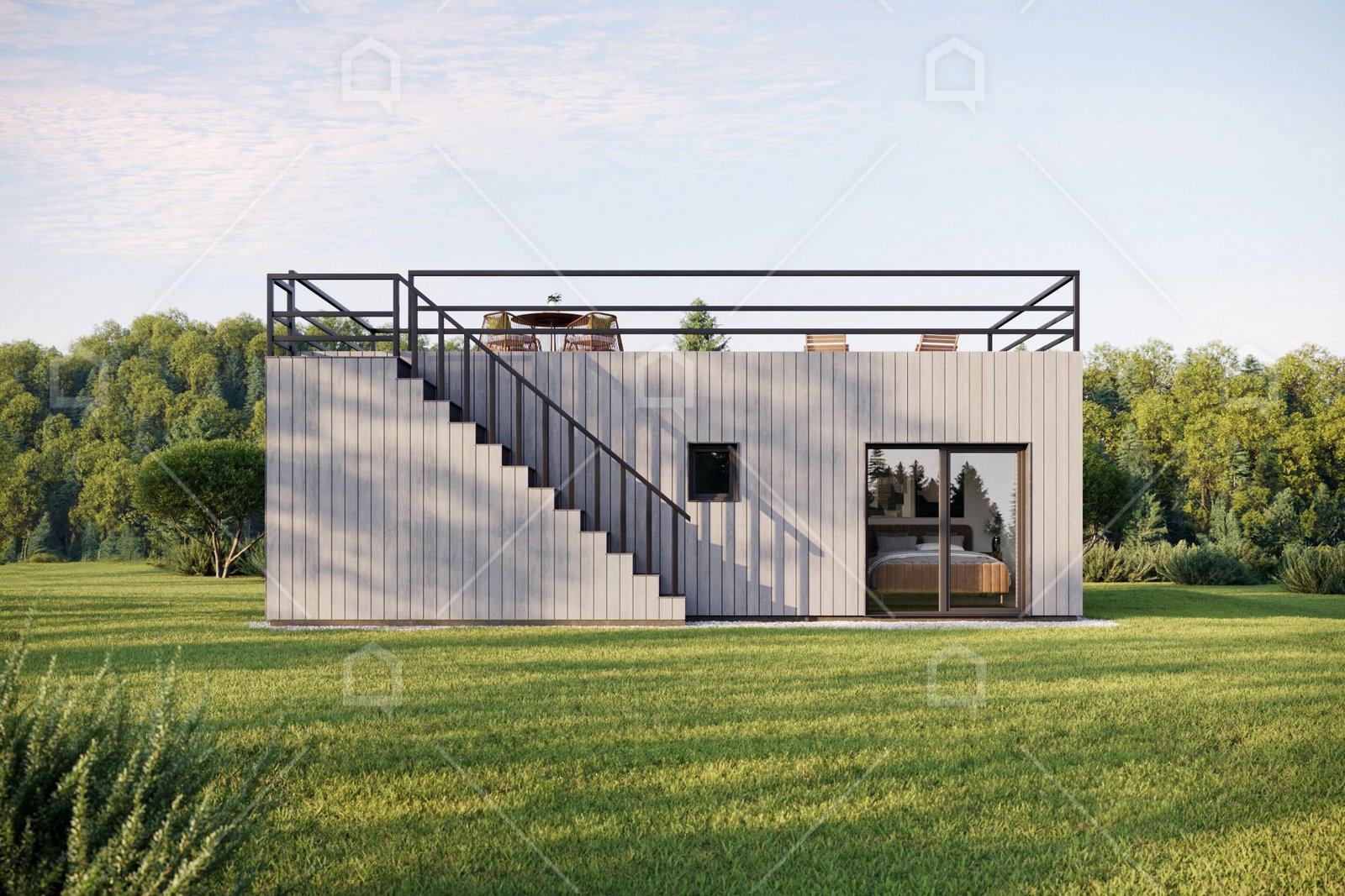Casa modular Parma con terraza en cubierta de Maestro Casas · imagen 2