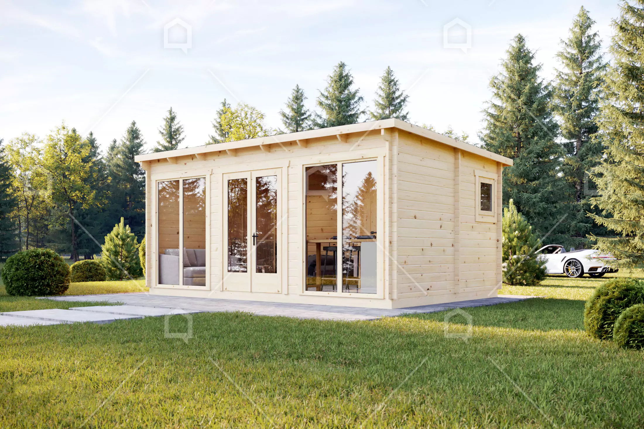 Casa prefabricada Estudio de jardín de madera Matano de Maestro Casas · imagen 3