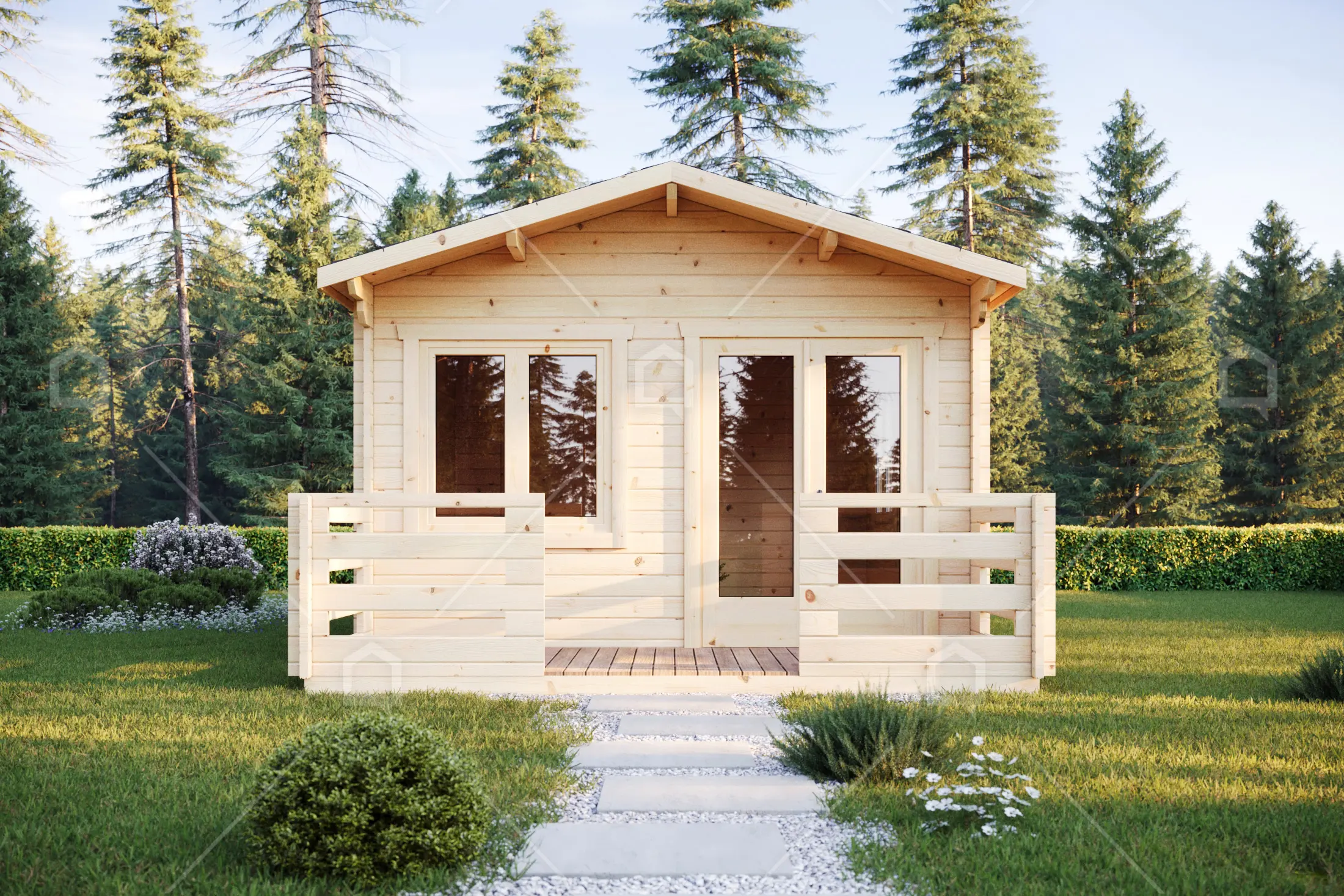 Casa prefabricada Cabaña de madera Huron de Maestro Casas · imagen 2