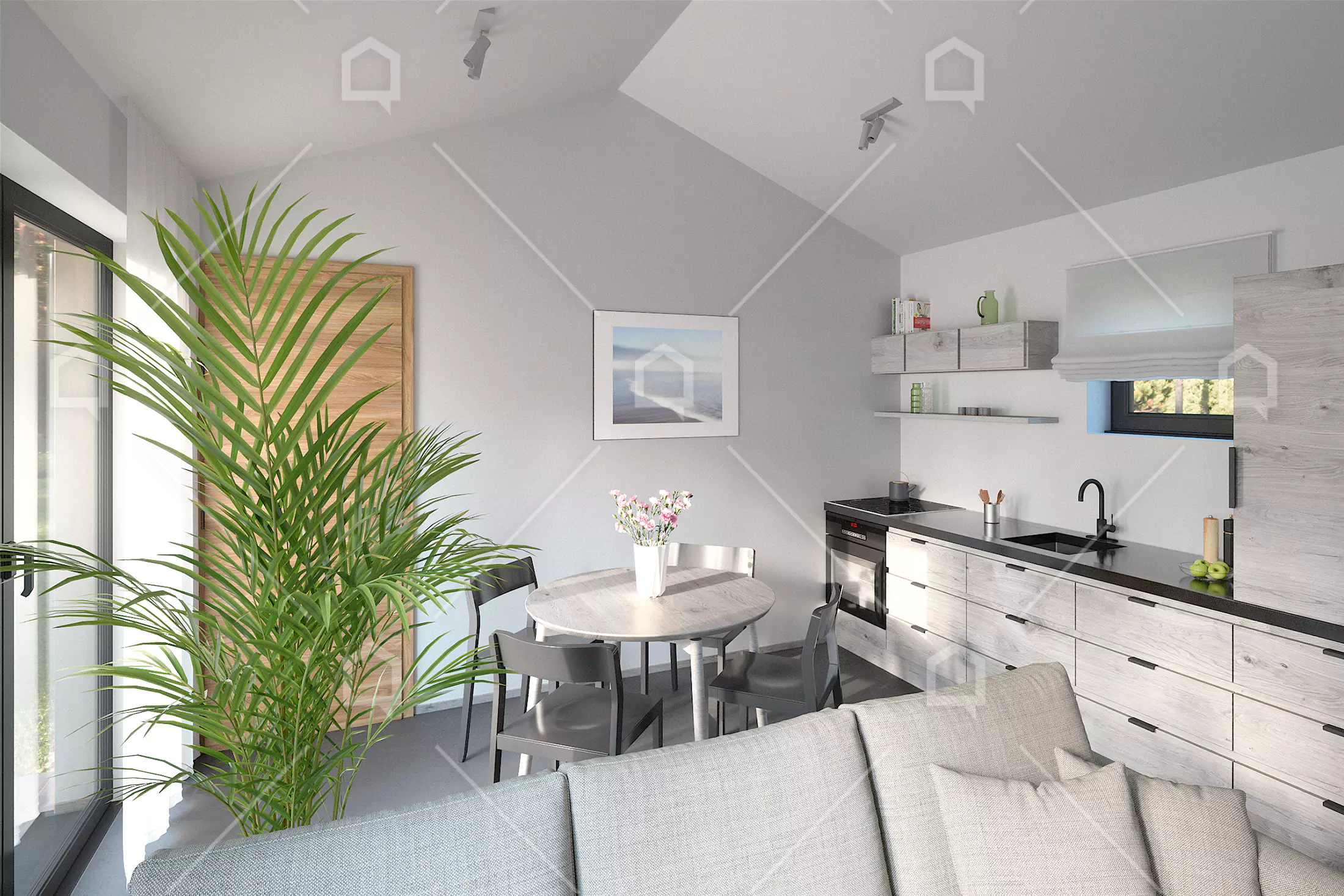 Casa prefabricada de madera pequeña Frida de Maestro Casas · imagen 5
