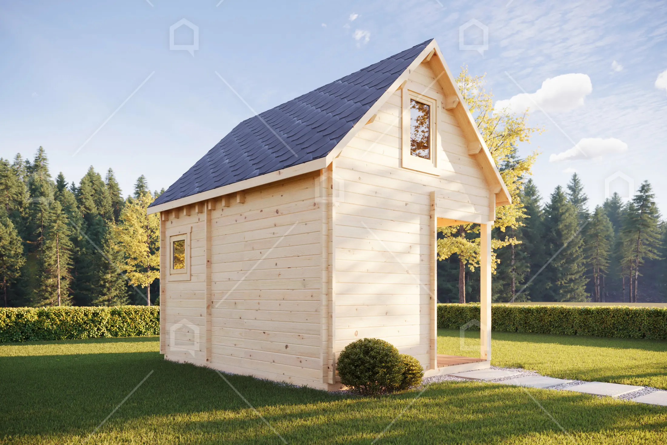 Casa prefabricada Mini cabaña de madera Covadonga de Maestro Casas · imagen 4