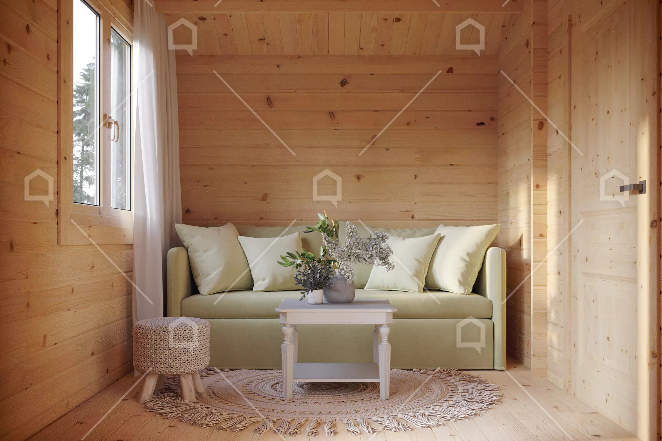 Casa prefabricada Cabaña de madera Como de Maestro Casas · imagen 6