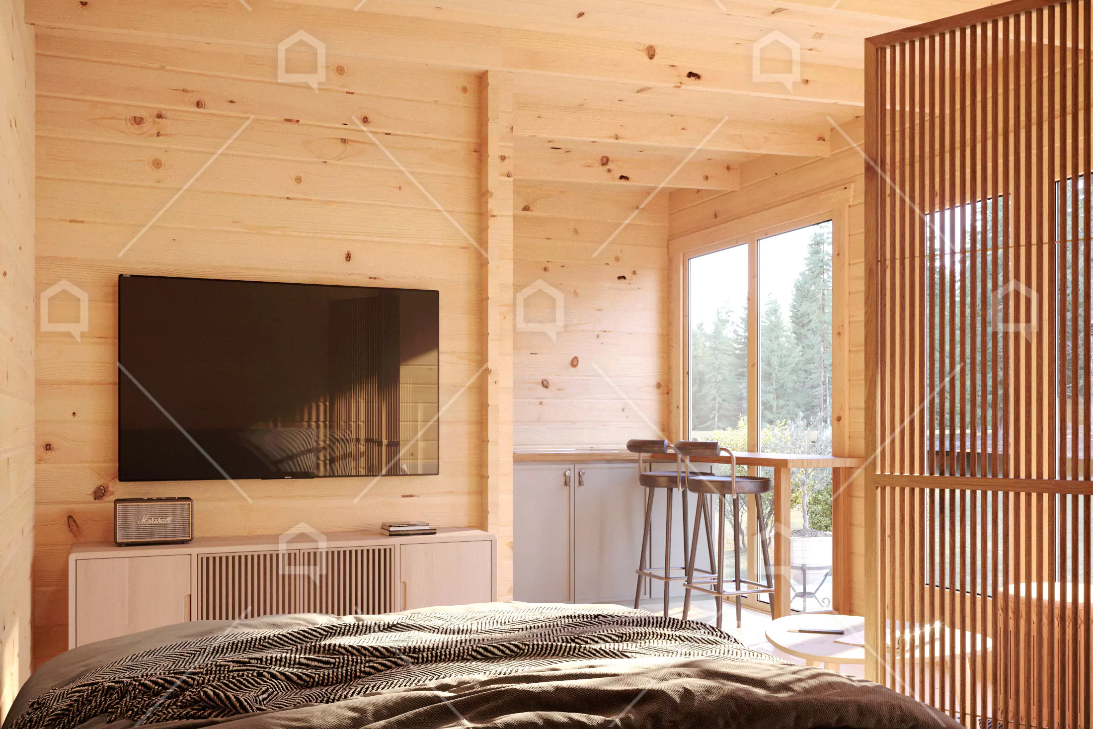 Casa prefabricada Estudio de jardín de madera Matano de Maestro Casas · imagen 5
