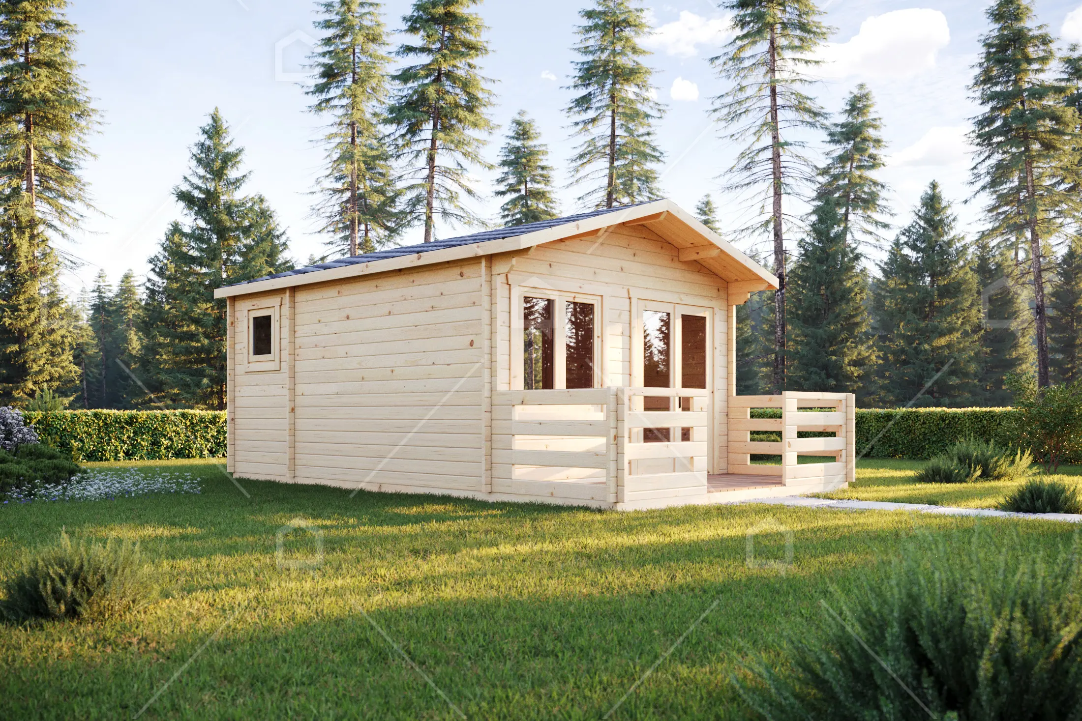 Casa prefabricada Cabaña de madera Huron de Maestro Casas · imagen 3