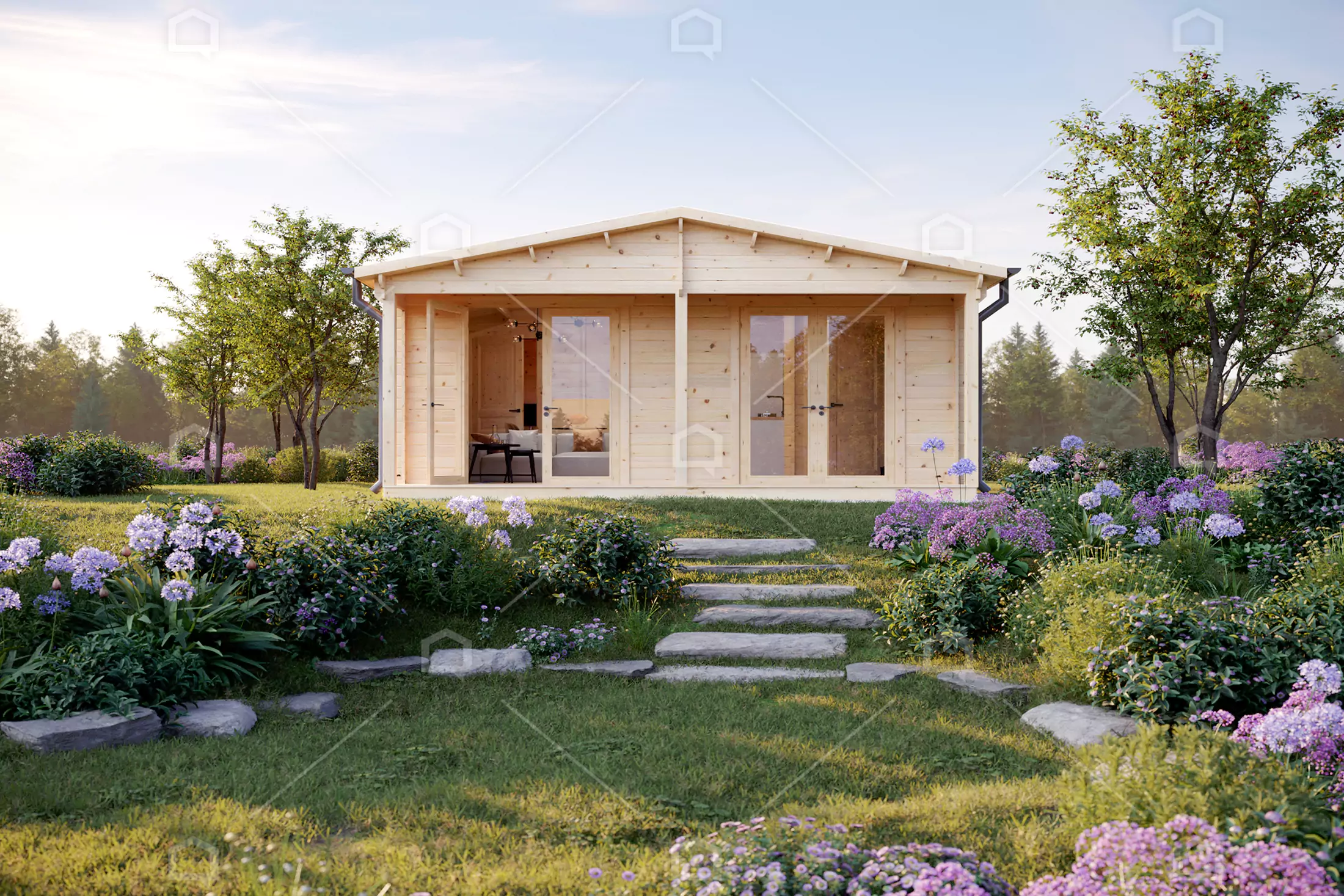 Casa prefabricada Cabaña prefabricada de madera Gila de Maestro Casas · imagen 2