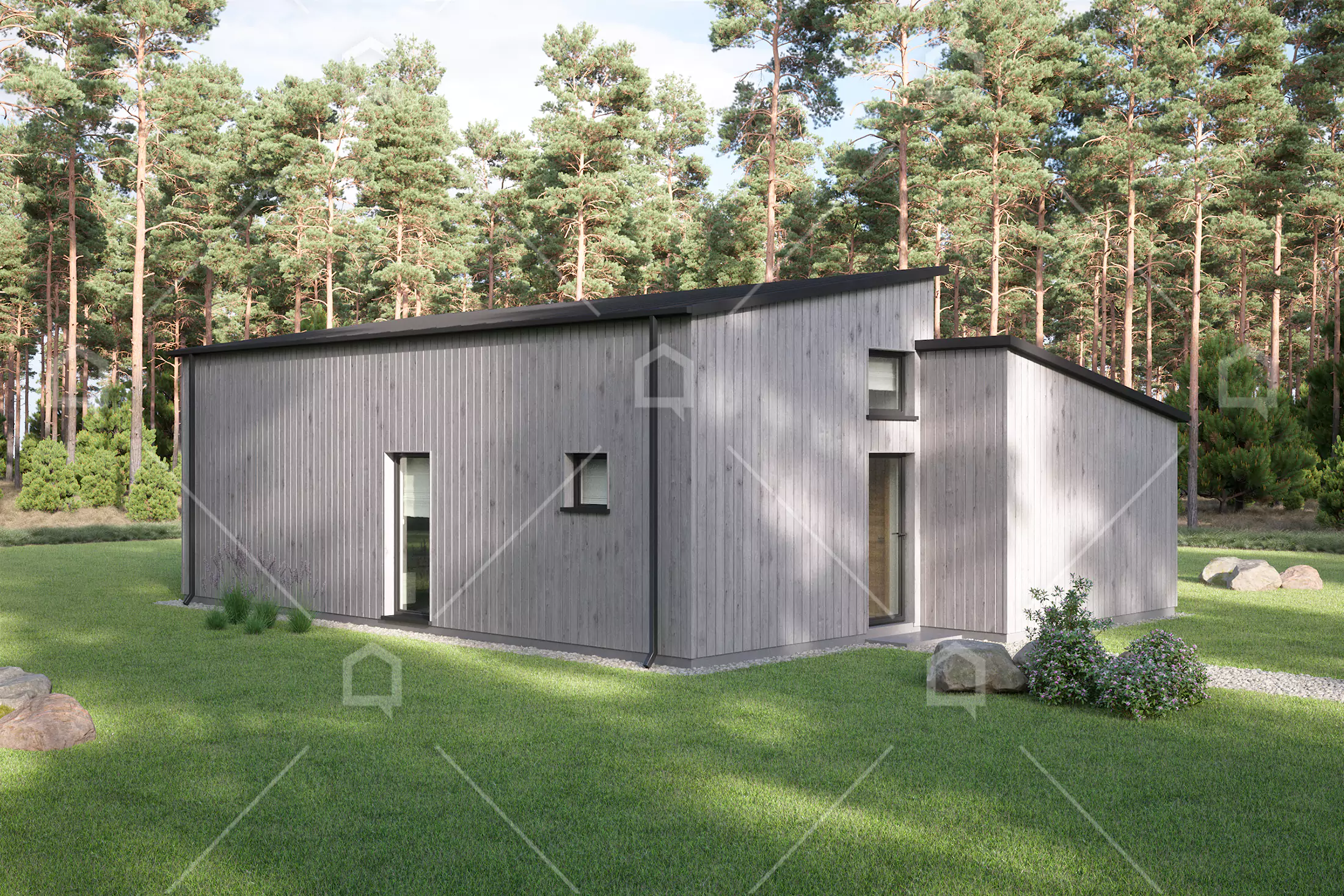 Casa modular de madera Aspen con altillo de Maestro Casas · imagen 4