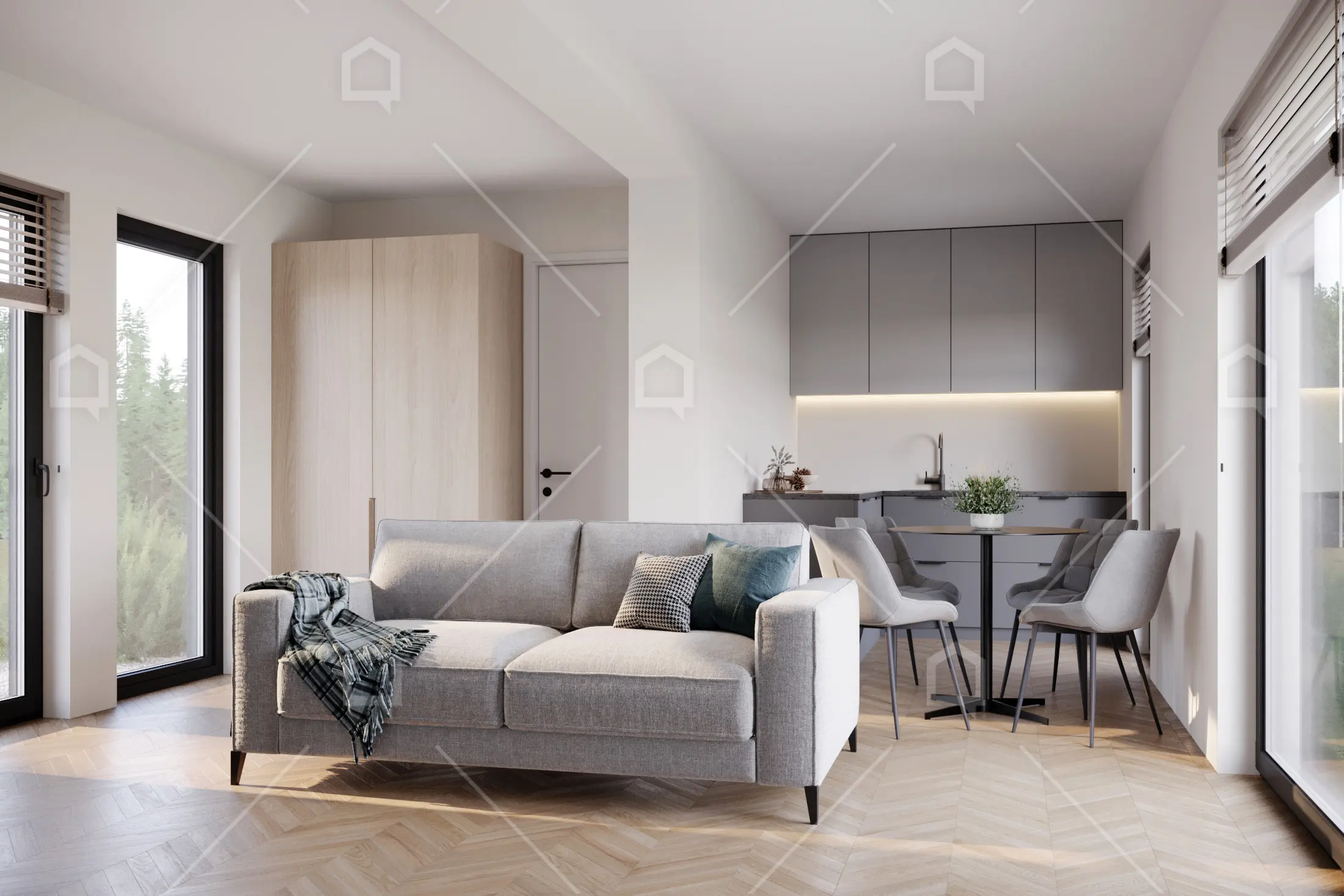 Casa prefabricada modular Kamira de cubierta plana de Maestro Casas · imagen 5