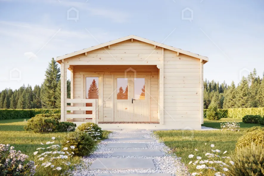Casa prefabricada Mini casa de madera Sanabria de Maestro Casas